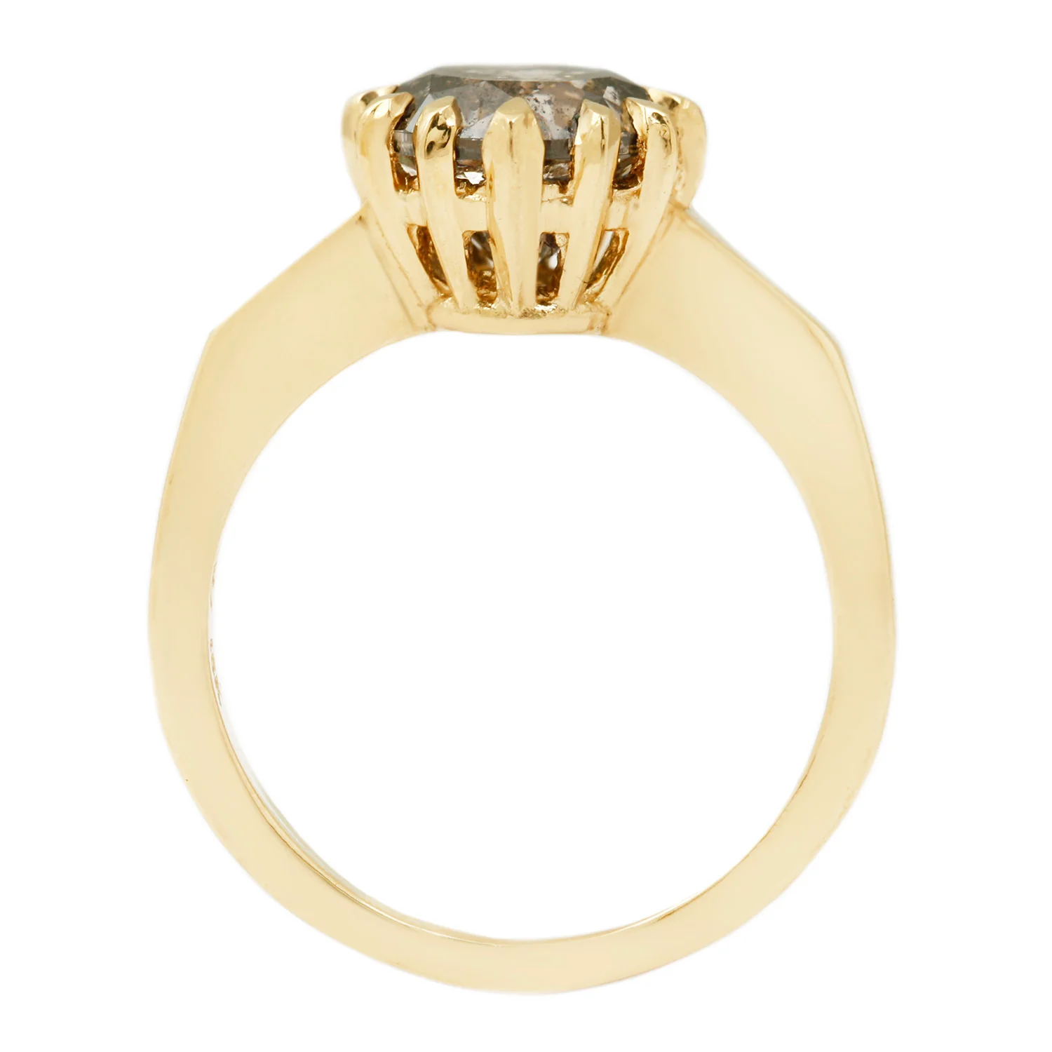 Golden Noir Diamond Ring - Image 5