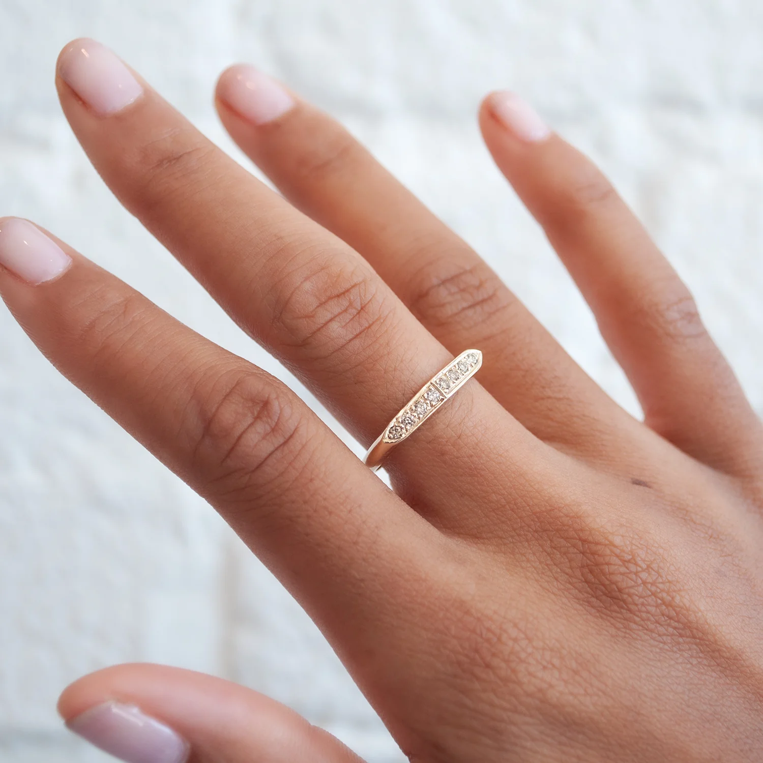 Gracia Champagne Diamond Ring - Image 2