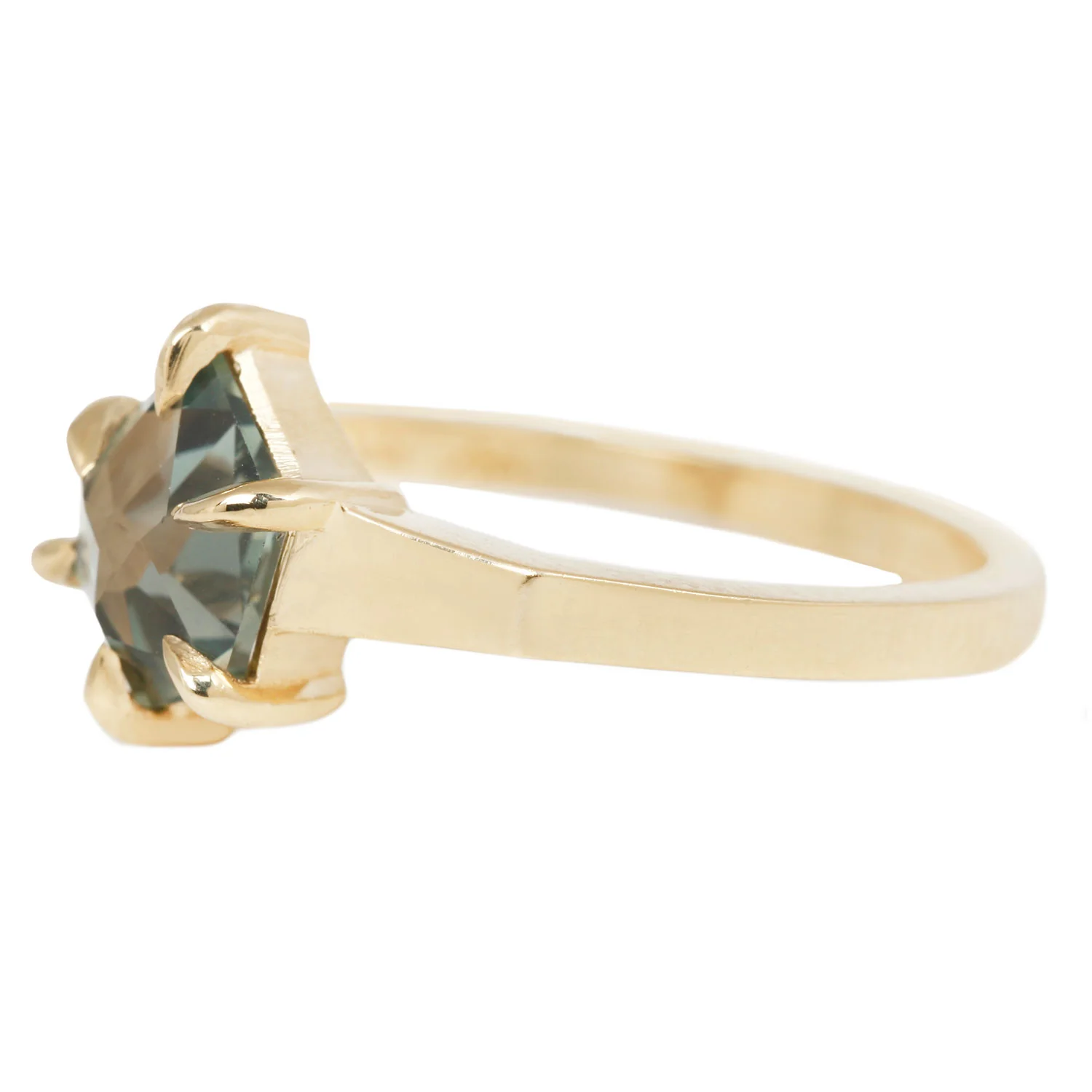 Green Montana Sapphire Ring - Image 3