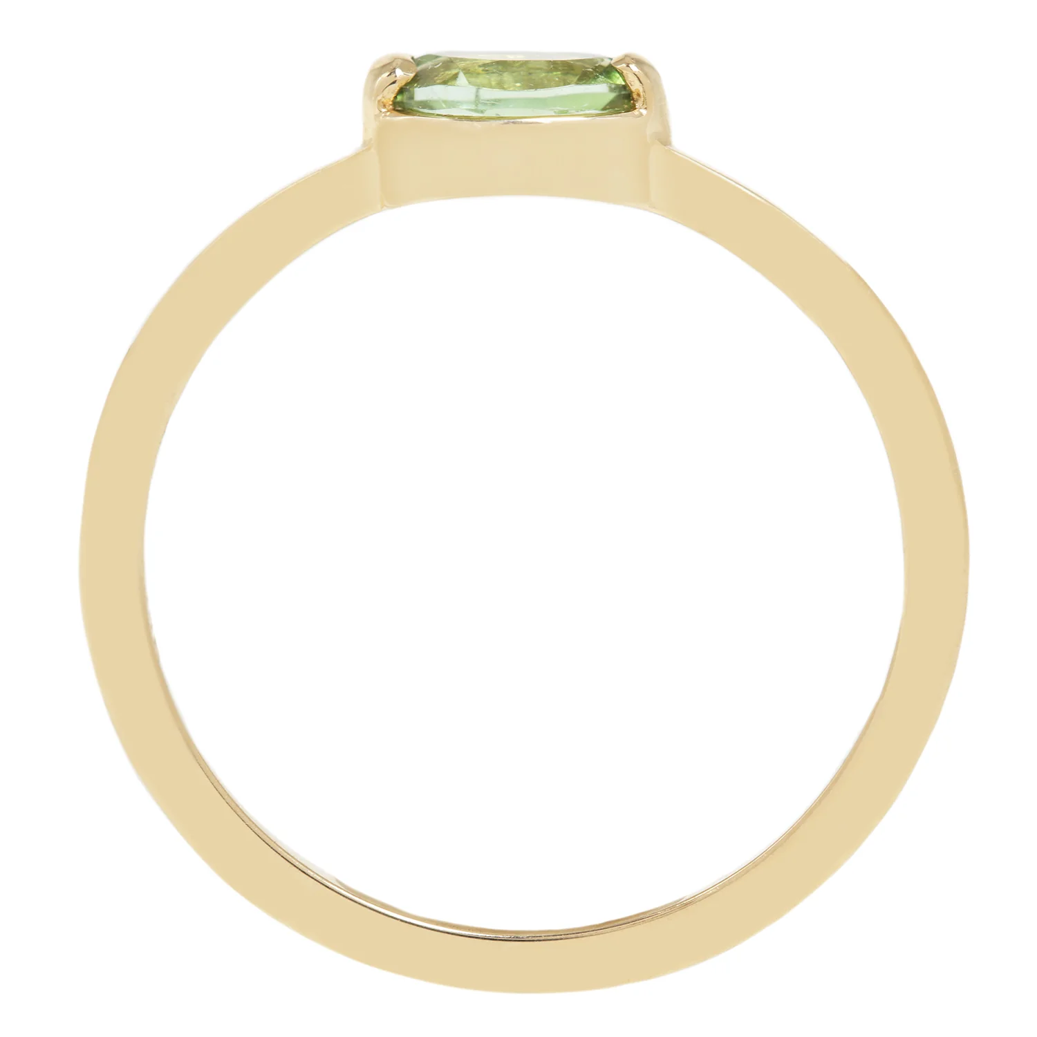 Green Tourmaline Marquise Ring - Image 4