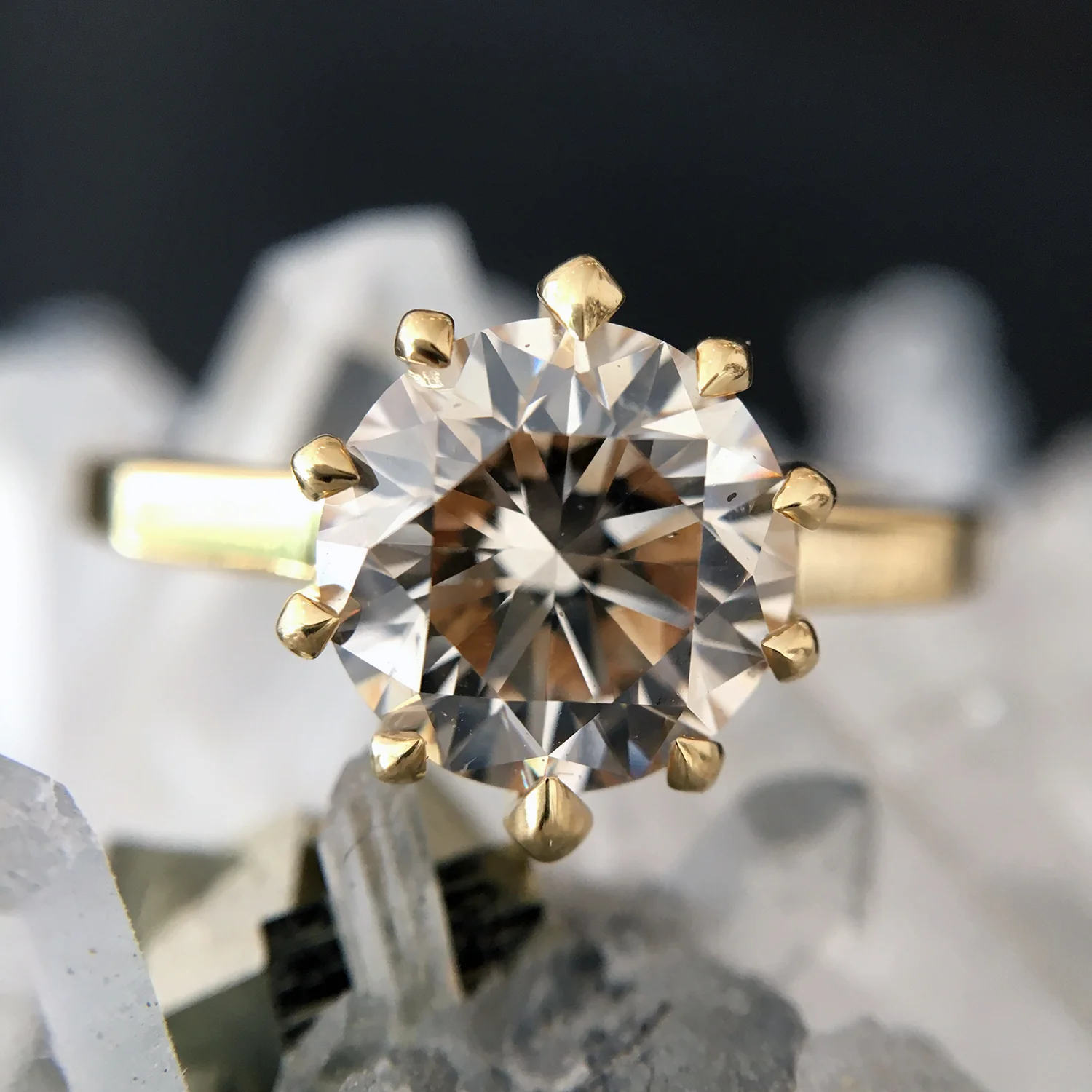 Hall of Mirrors Solitaire Ring - Image 6