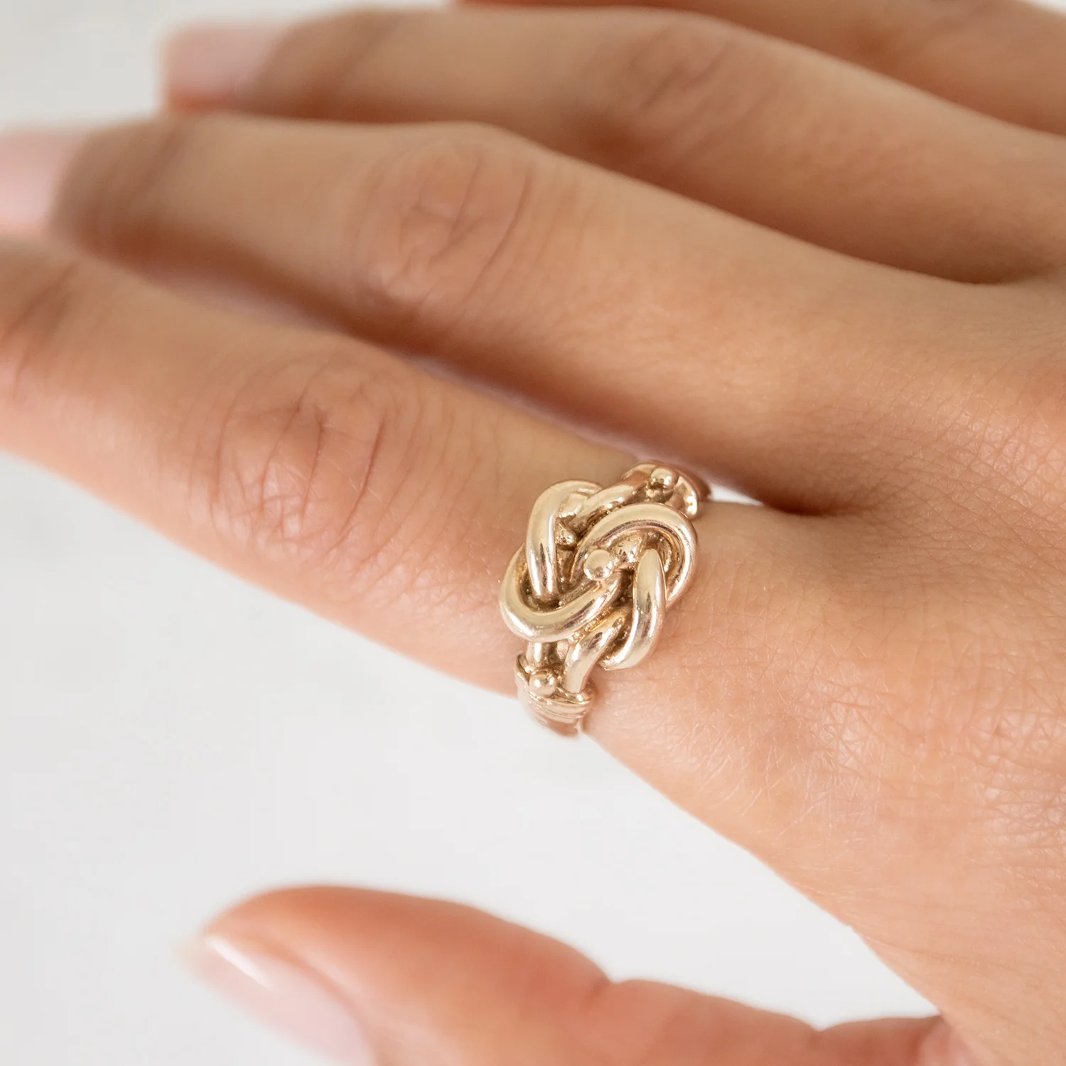 Harmony Gold Knot Ring - Image 2