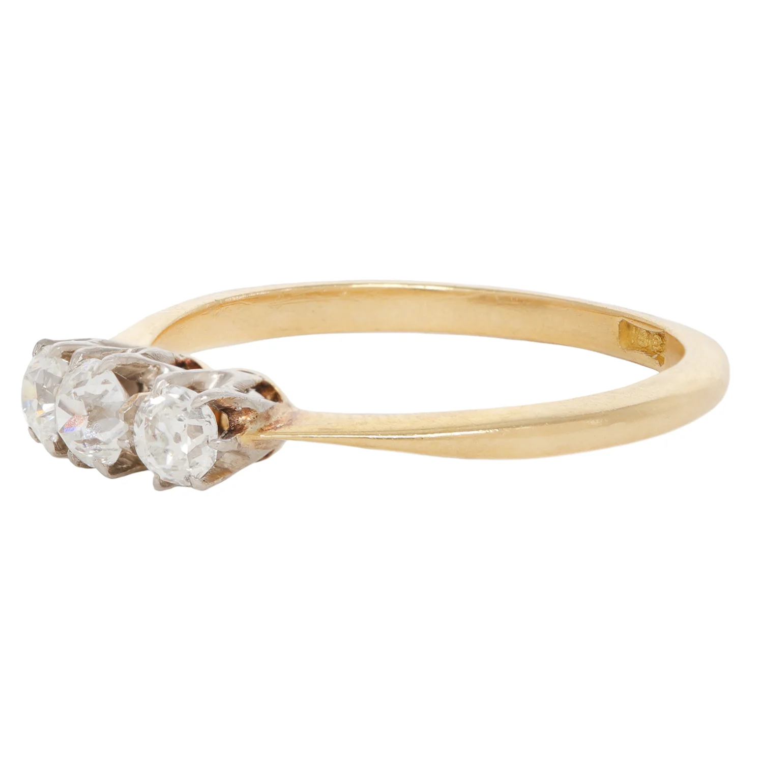 Heirloom Diamond Trilogy Ring - Image 3