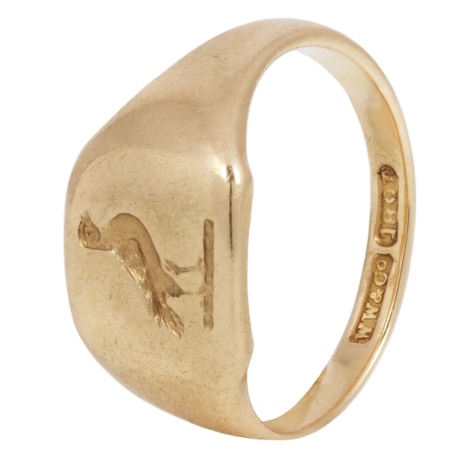 Homing Bird Signet Ring - Image 5