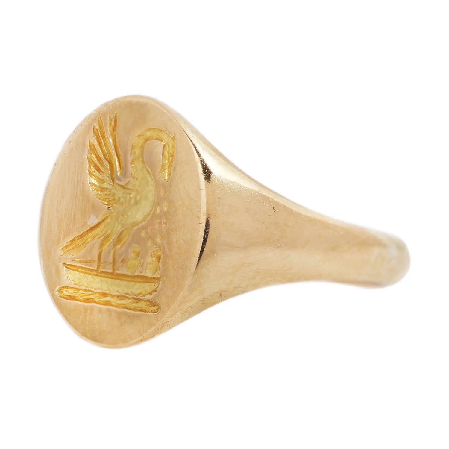 Hydra Crested Signet Ring - Image 3
