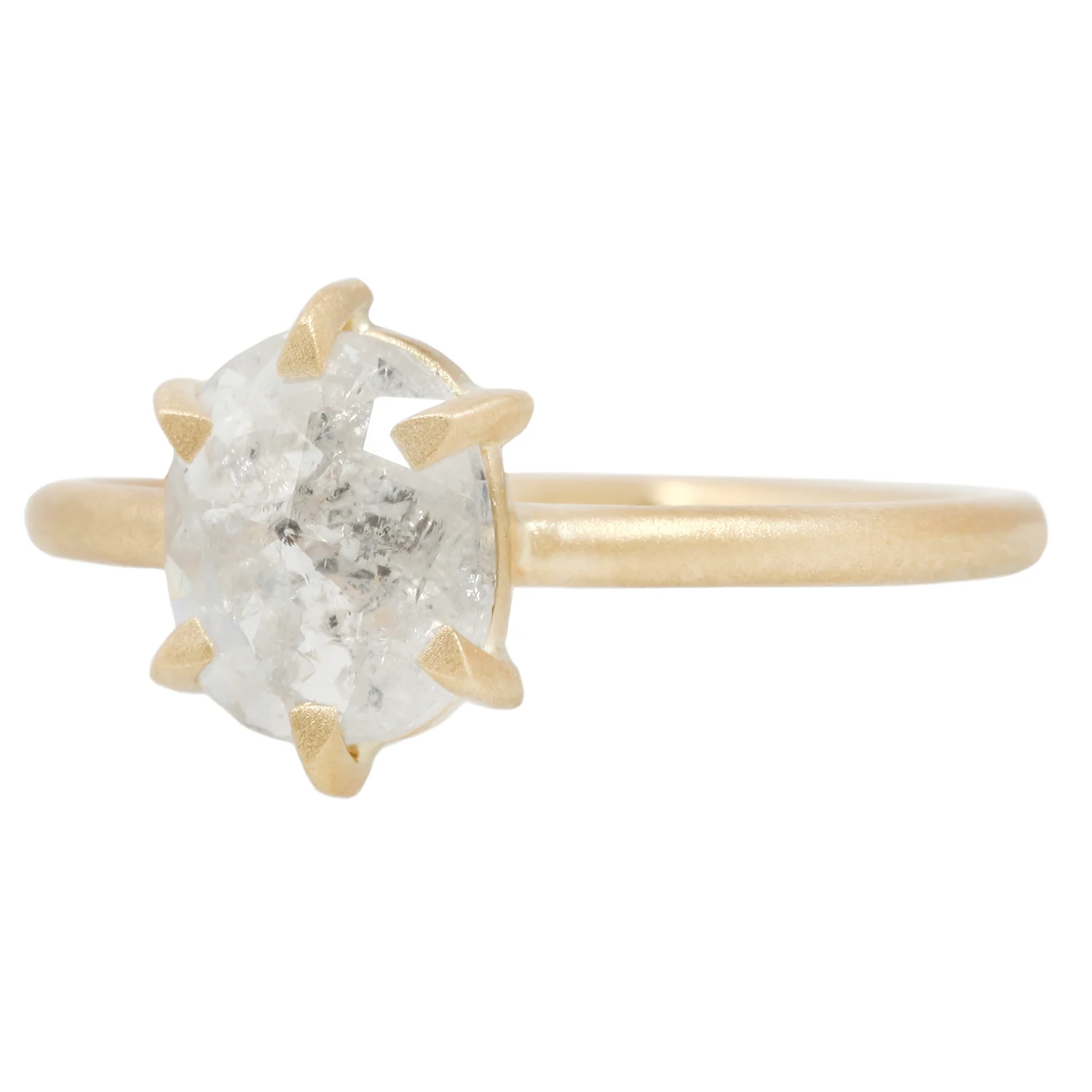 Icy Oval Diamond Hera Solitaire - Image 3