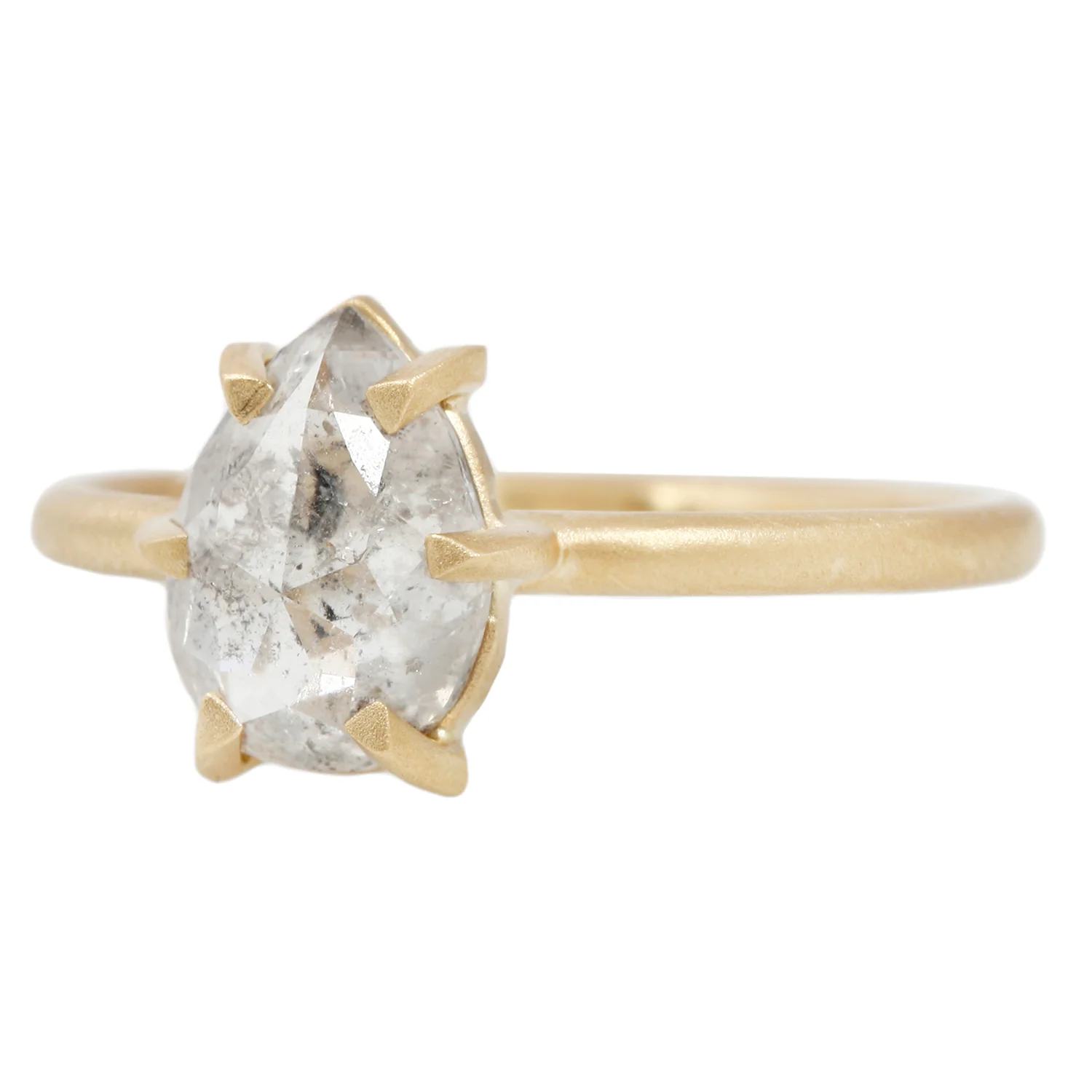 Icy Pear Diamond Hera Solitaire - Image 4