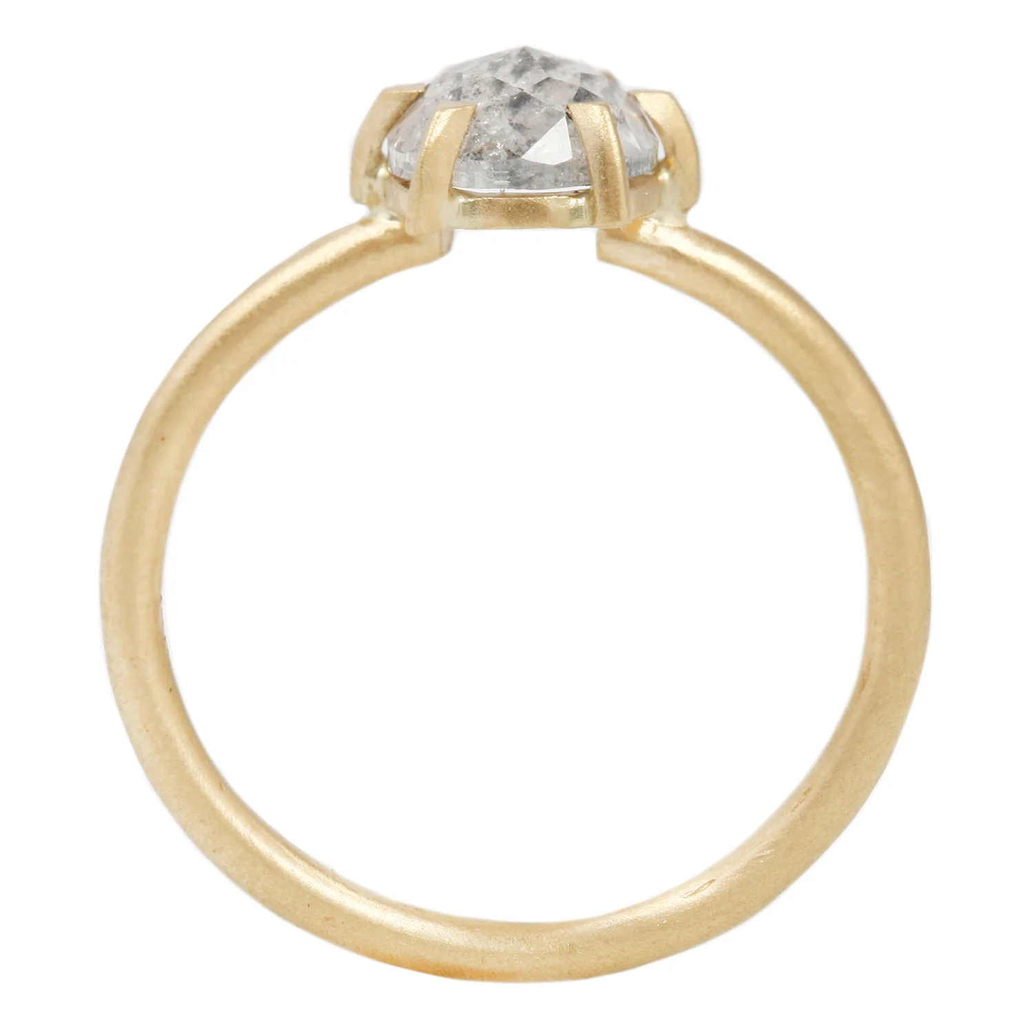 Icy Pear Diamond Hera Solitaire - Image 5