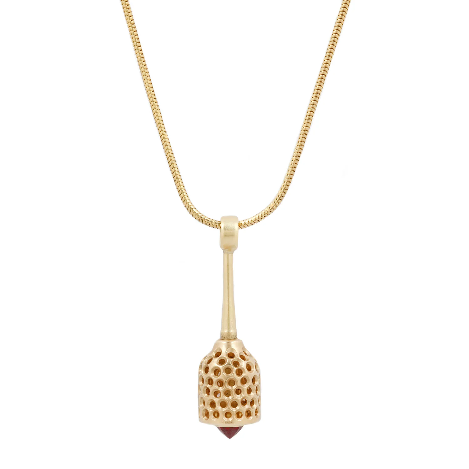 Ruby Pod Necklace - Image 3
