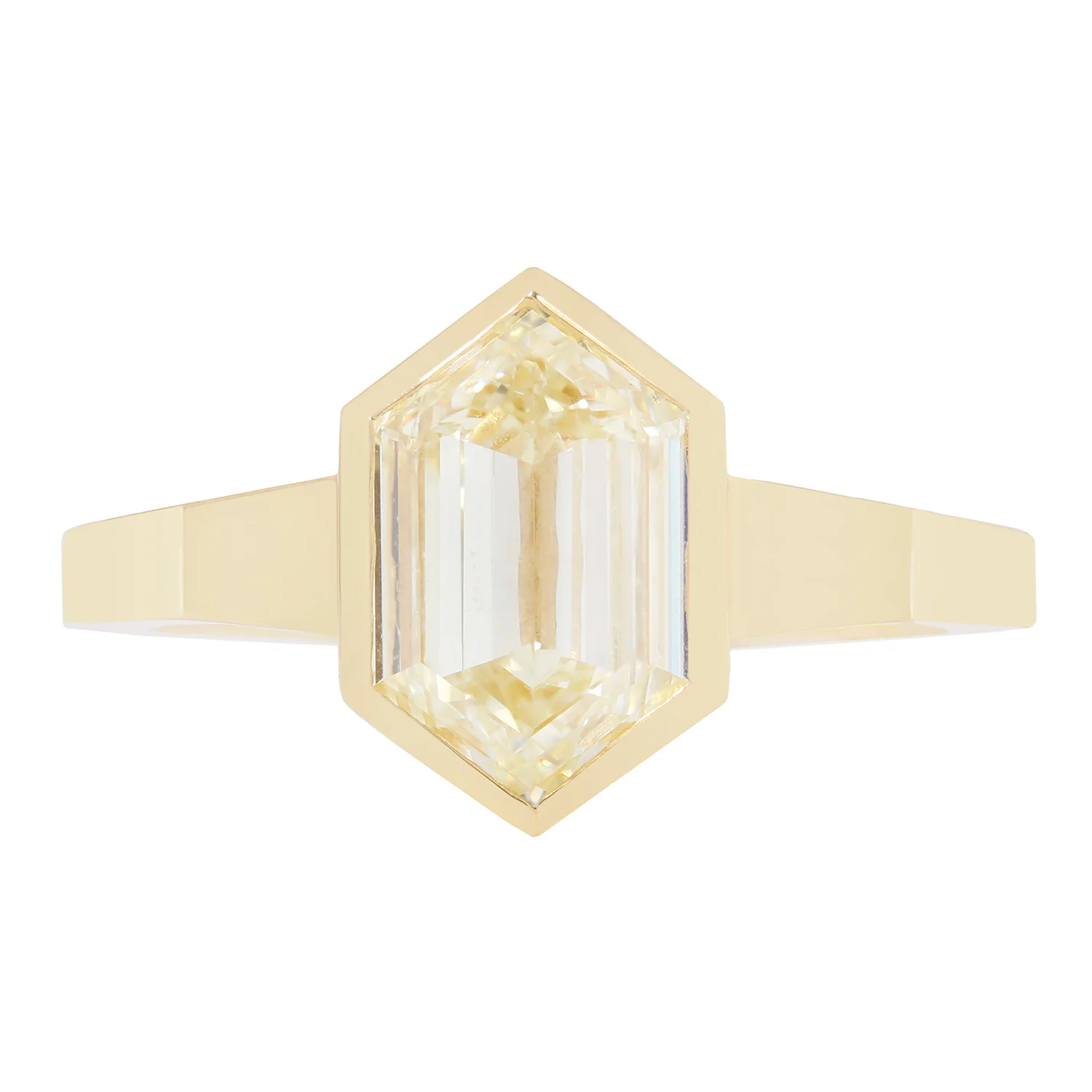 Keystone Diamond Ring
