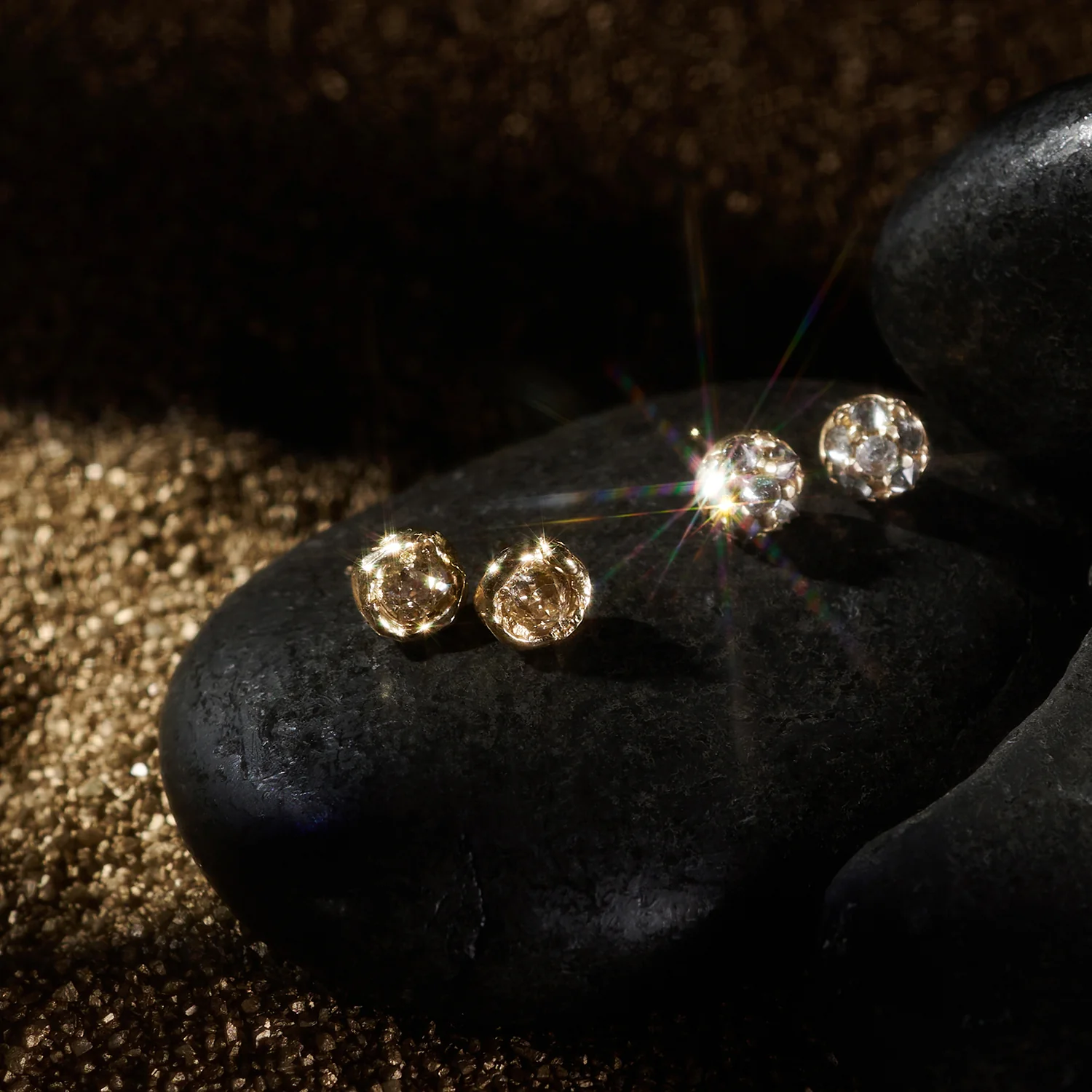 Large Diamond Uni Studs - Image 4
