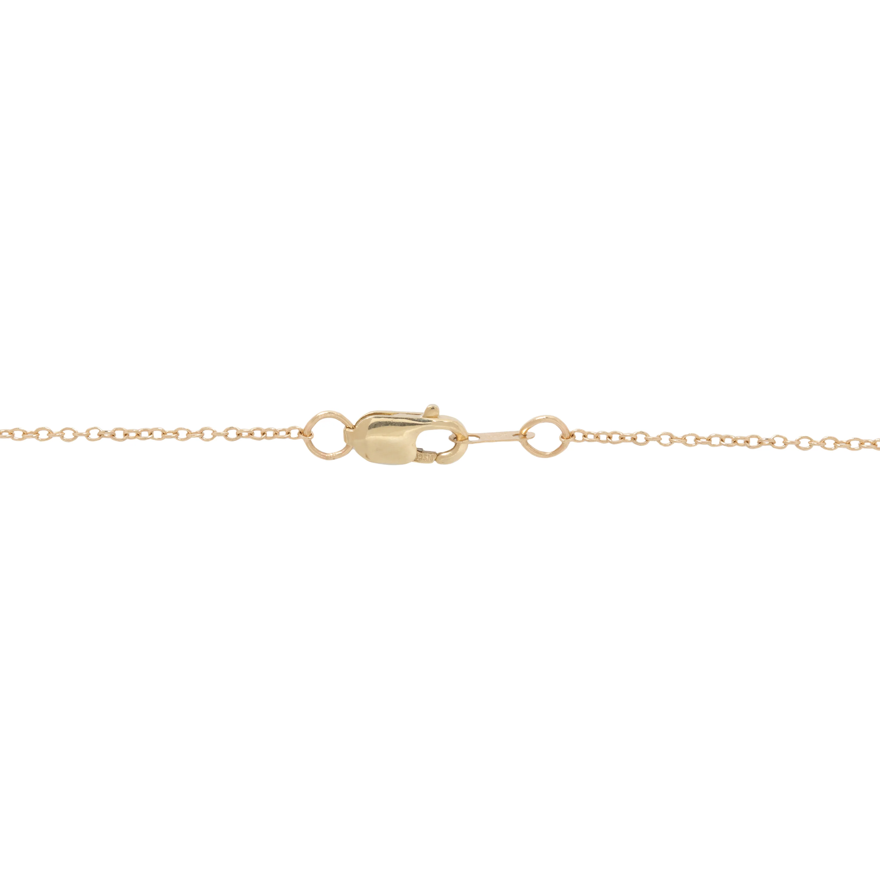 Large Milky Diamond Cosmic Web Necklace - Image 4