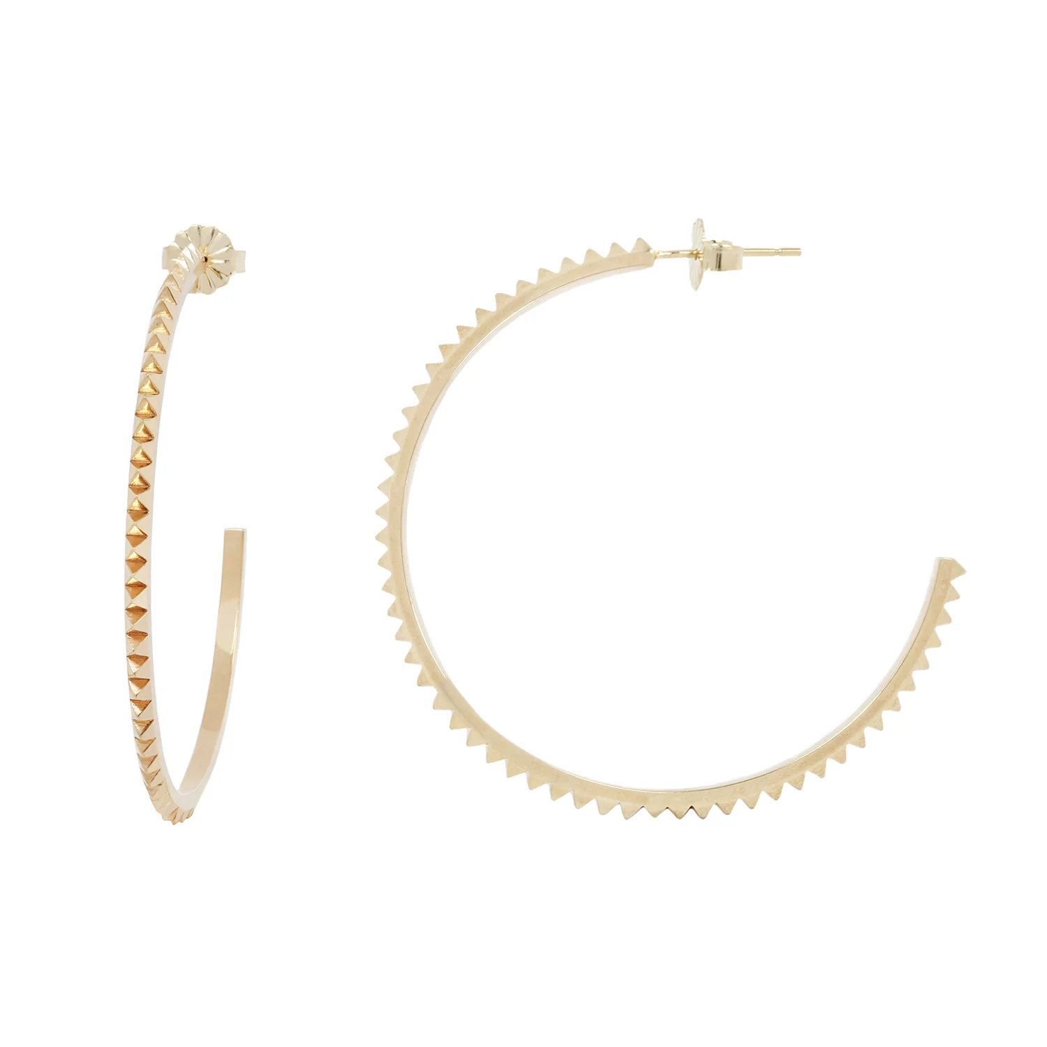 Large Pyramid Hoops - Image 3