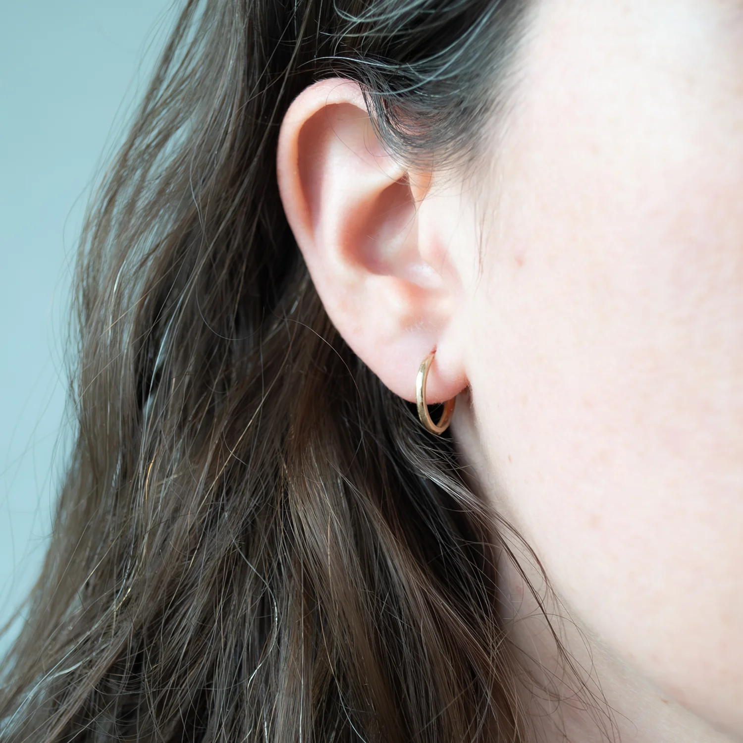 LI Textured 15mm Clicker Hoops - Image 2