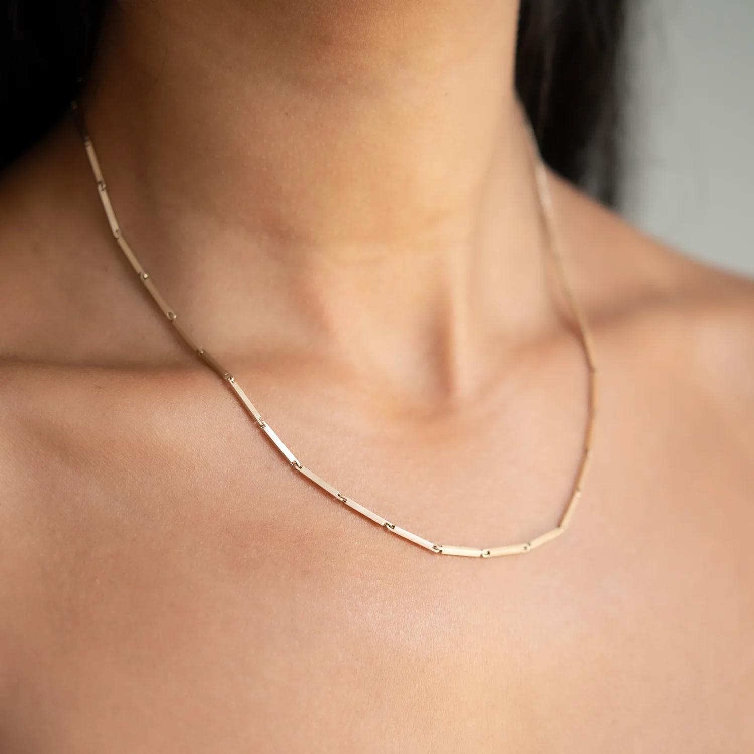 Light Bar Chain Necklace - Image 2