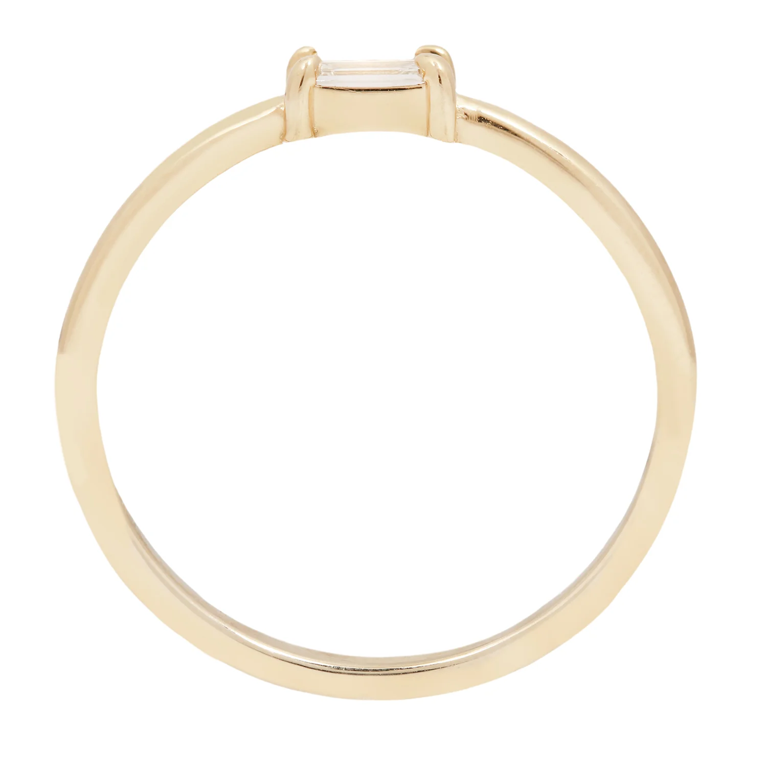 Linear Baguette Ring - Image 5