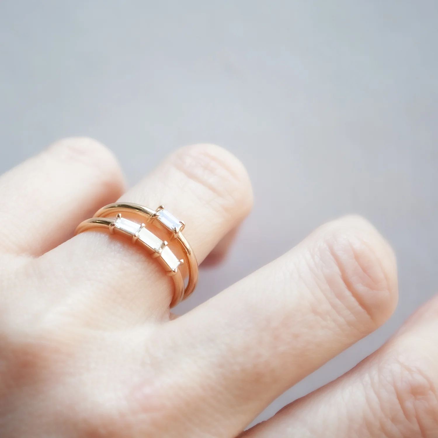 Linear Baguette Ring - Image 6