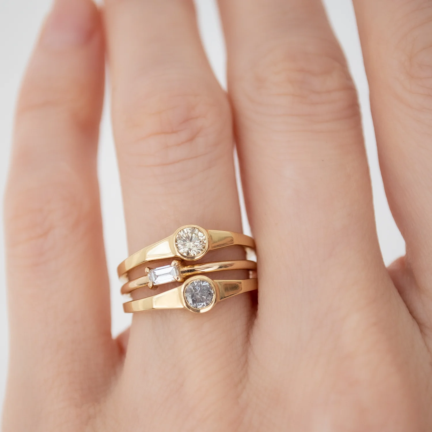 Linear Baguette Ring - Image 7