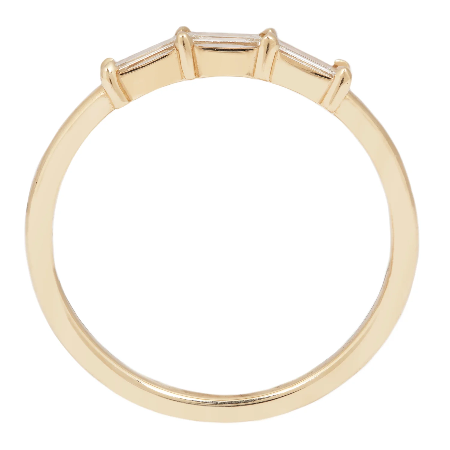 Linear Triple Baguette Ring - Image 5