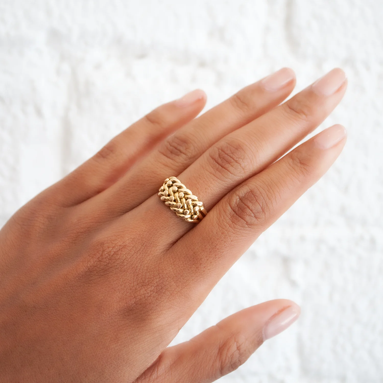Love Knot Keeper Ring - Image 2