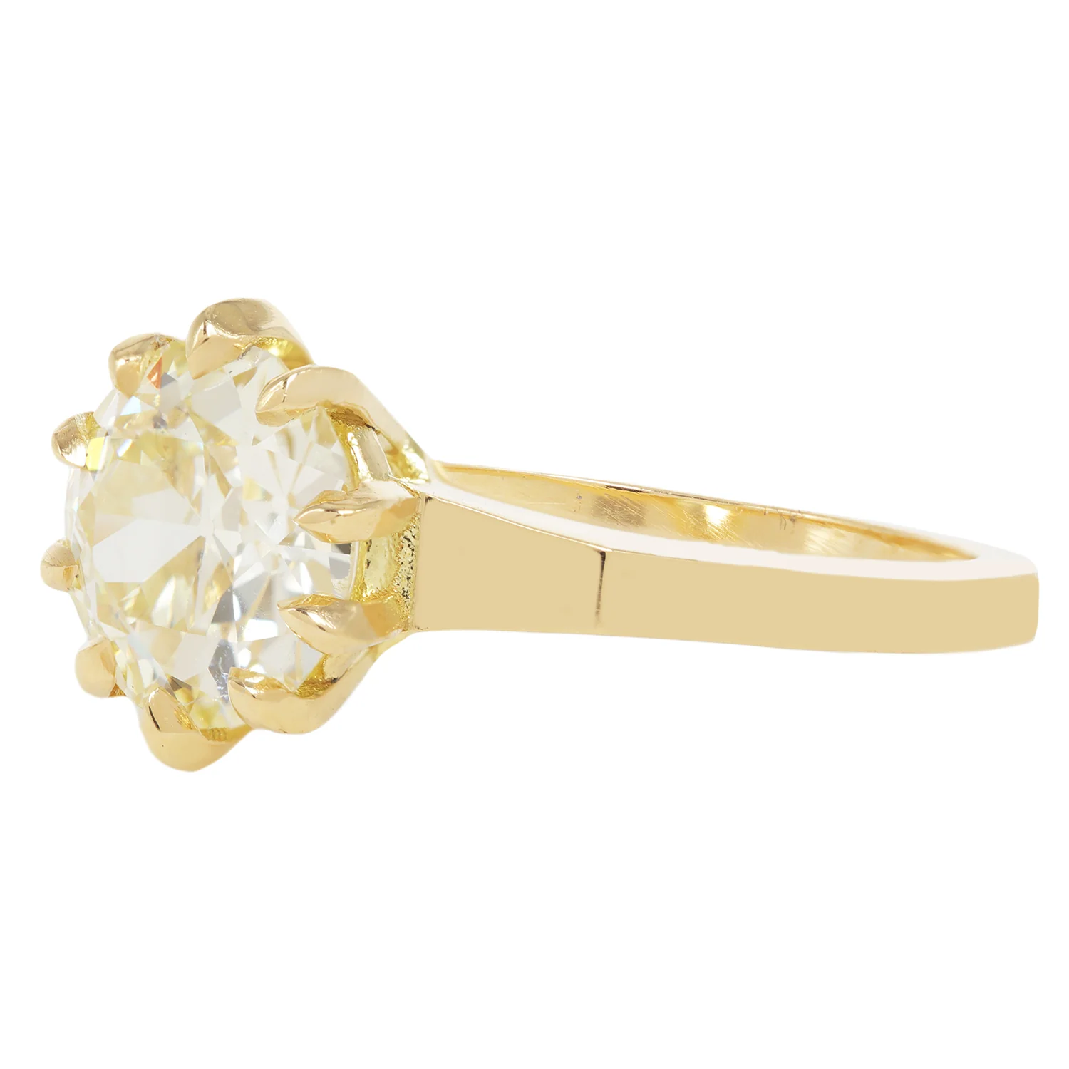 Lucent Diamond Solitaire Ring - Image 3