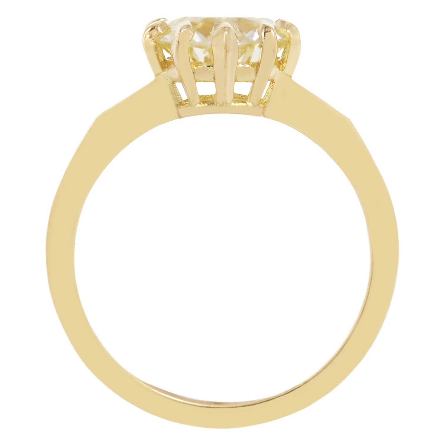 Lucent Diamond Solitaire Ring - Image 4