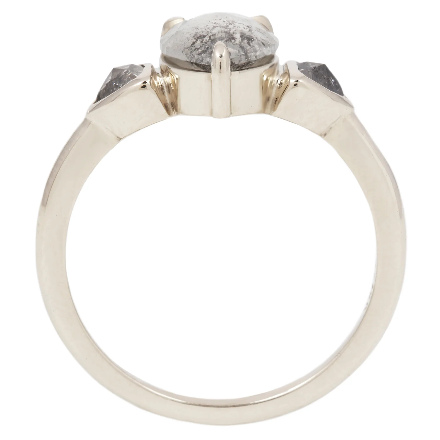 Lunar Peaks Three Diamond Ring - Image 5