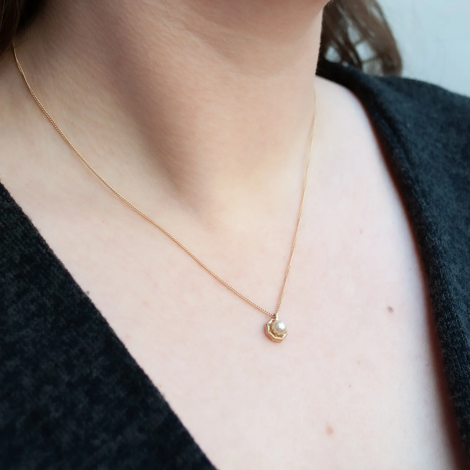 Large Akoya Pearl Necklace - Image 2
