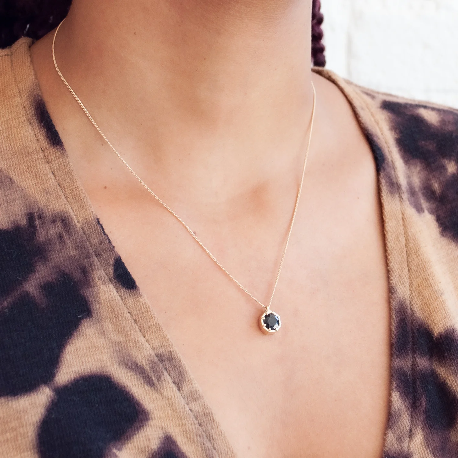 Spinel Octagon Necklace - Image 2