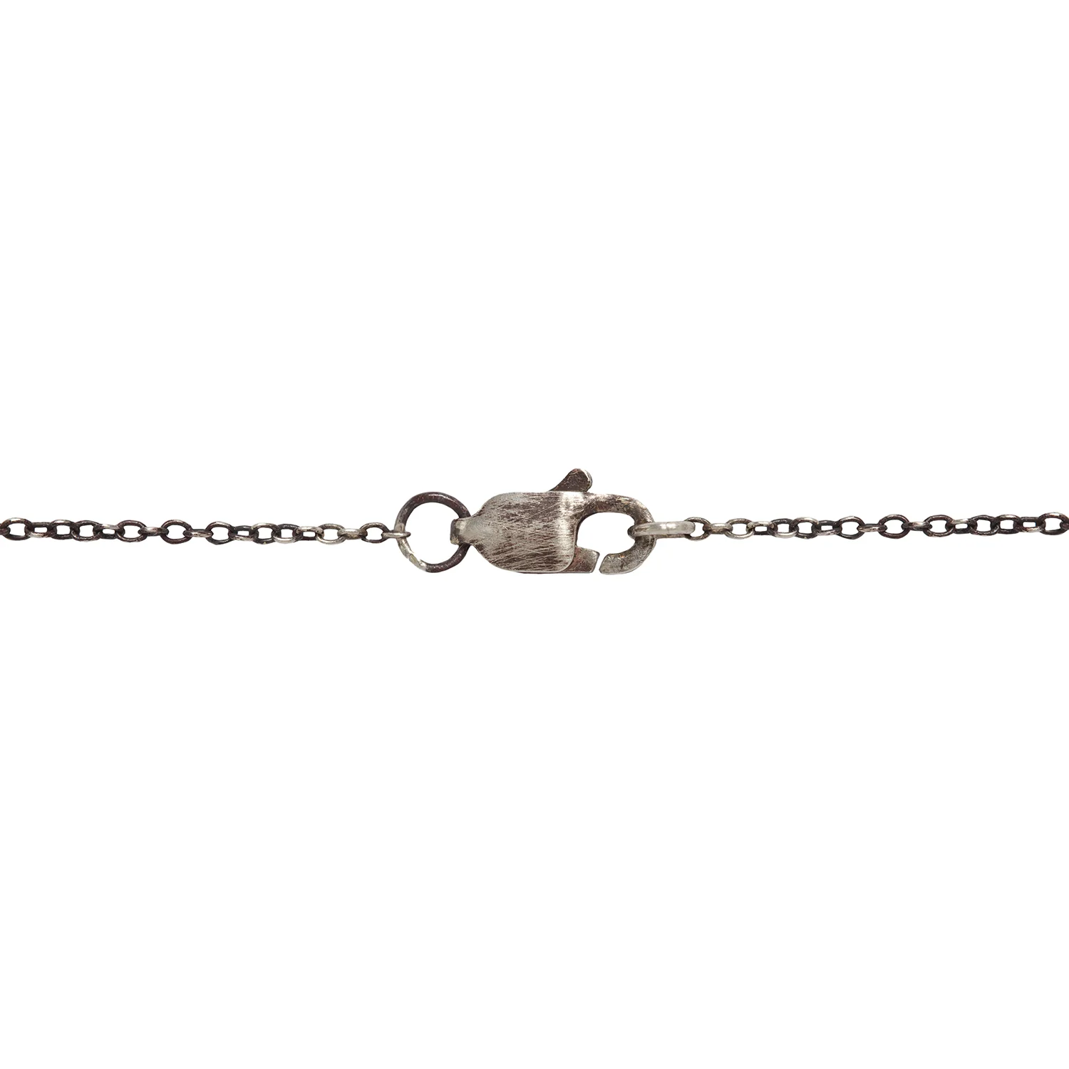 Small Ruby Octagon Necklace - Image 3