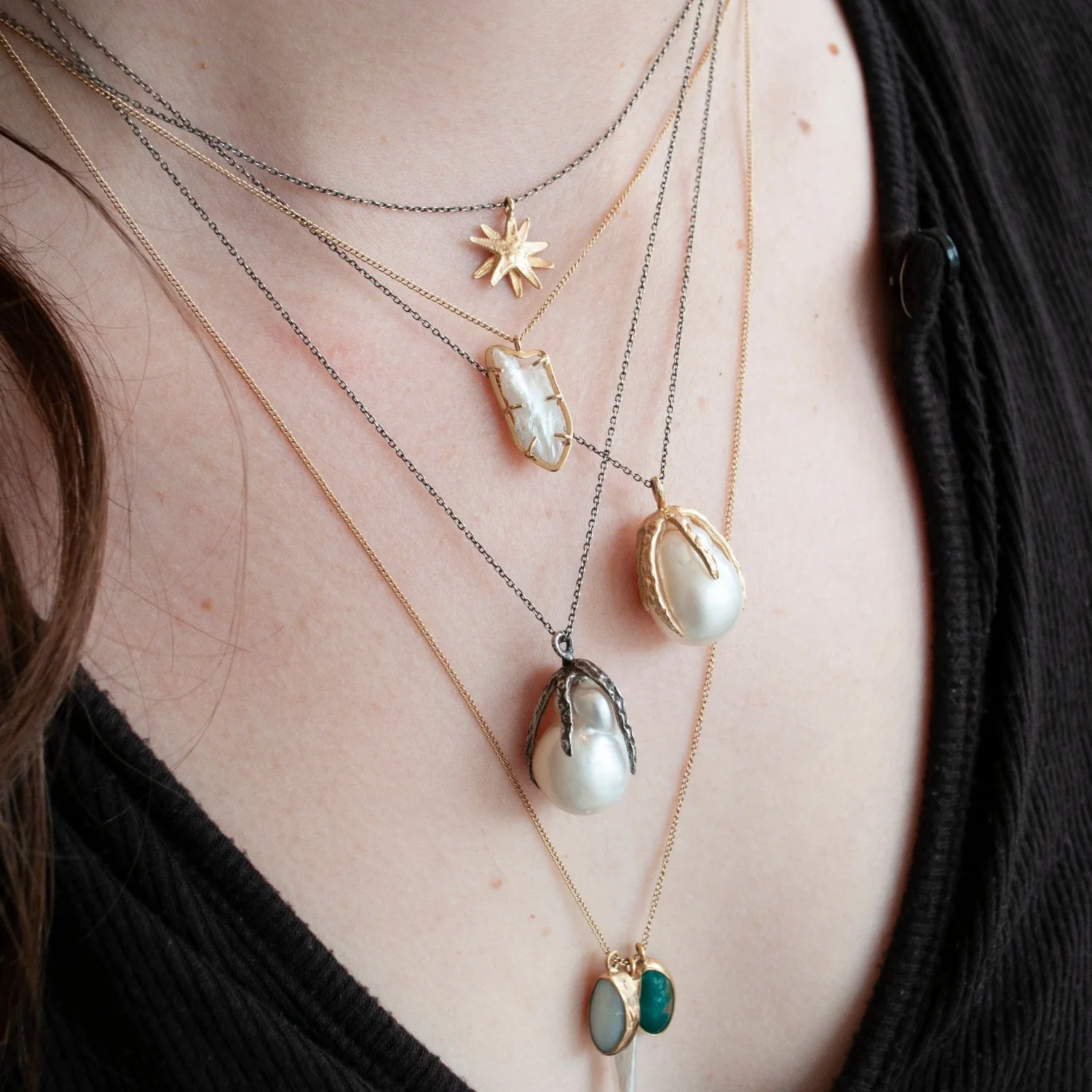 White South Sea Pearl Necklace - Image 3
