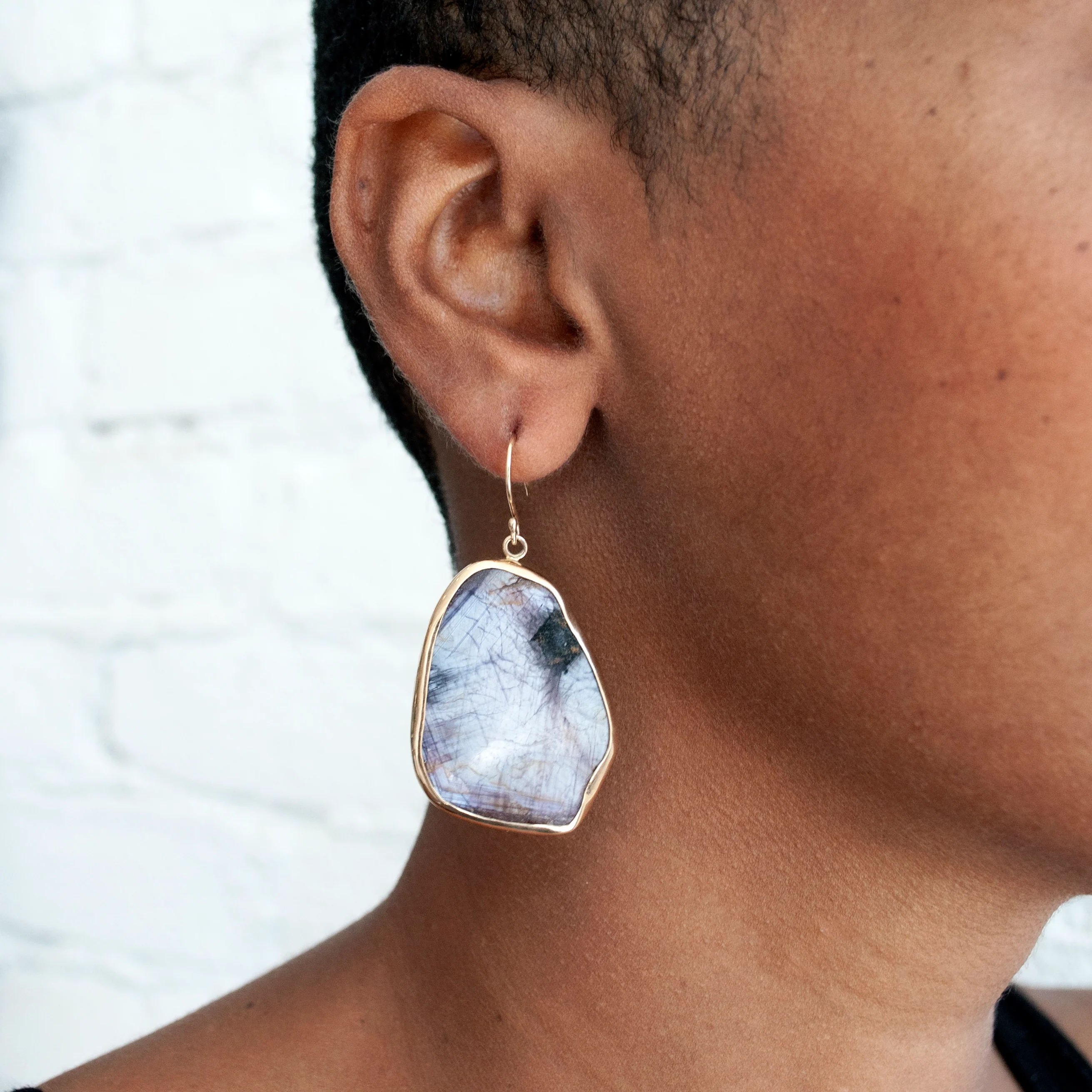 Ruby Slice Earrings - Image 4