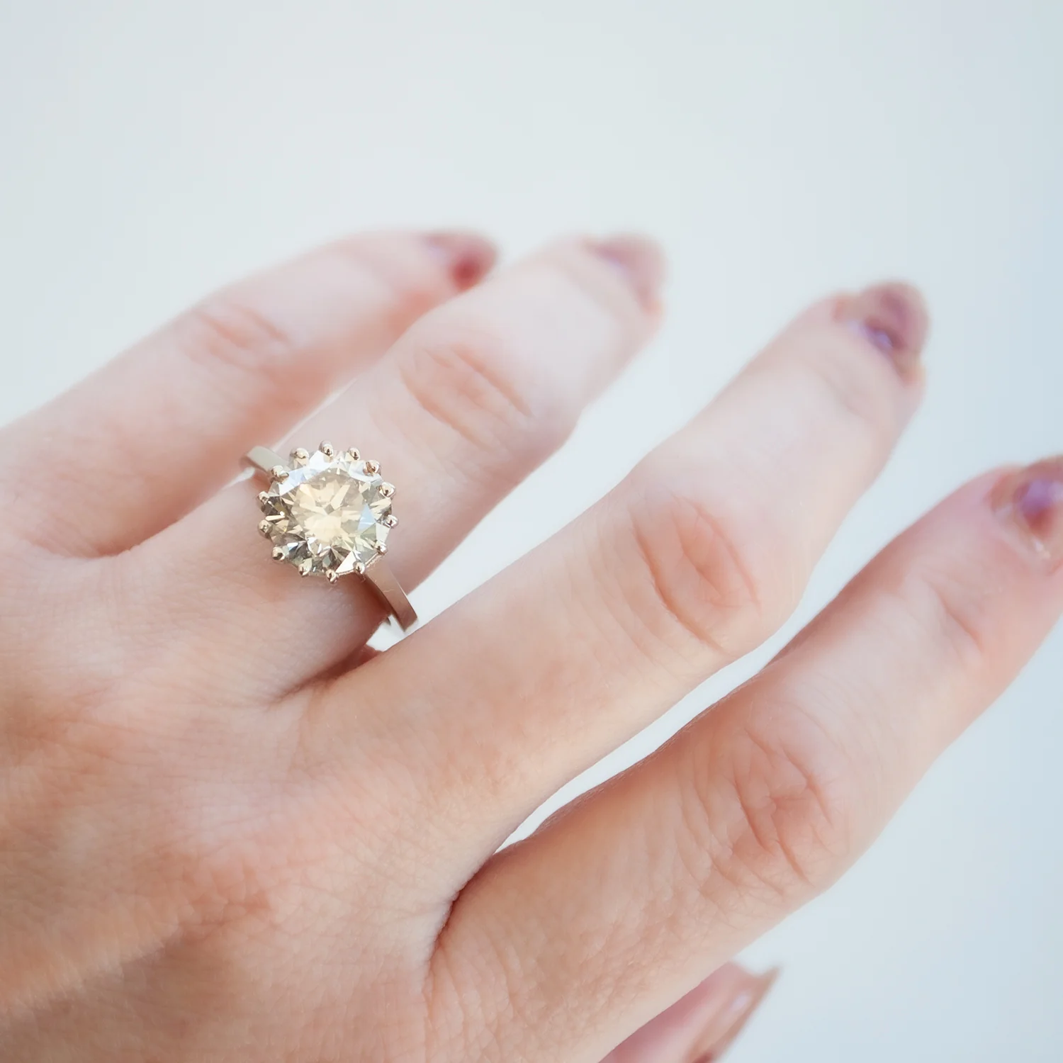 Prong Set Diamond Ring - Image 2