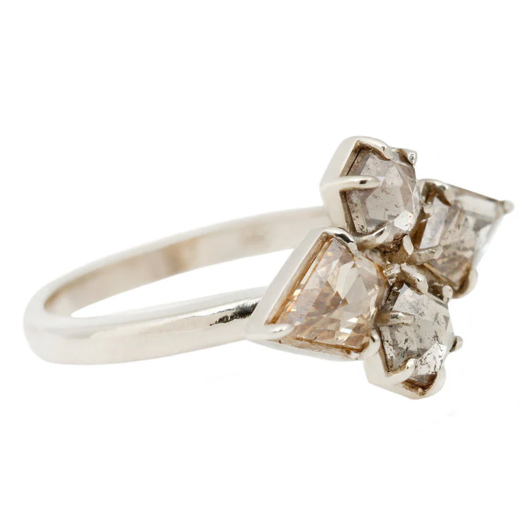 Flying Four Diamond Ring - Image 3