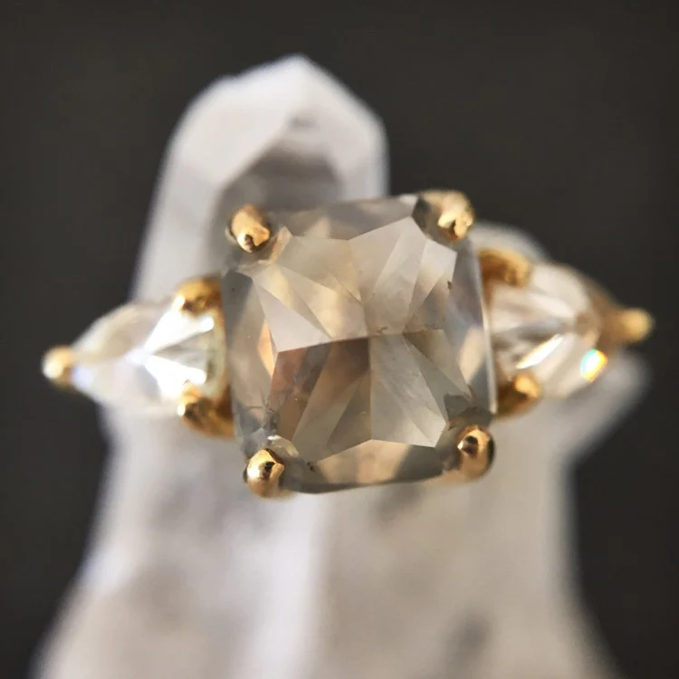 Cushion Cut Diamond Ring - Image 4