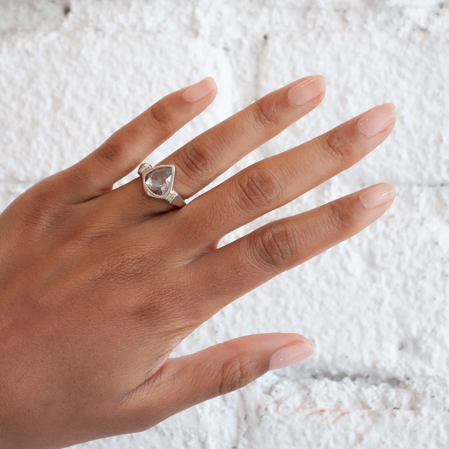 Rose Cut Lighthouse Ring - Image 2