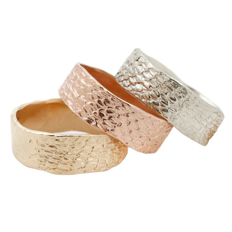 Gold Double Snakeskin Band - Image 3
