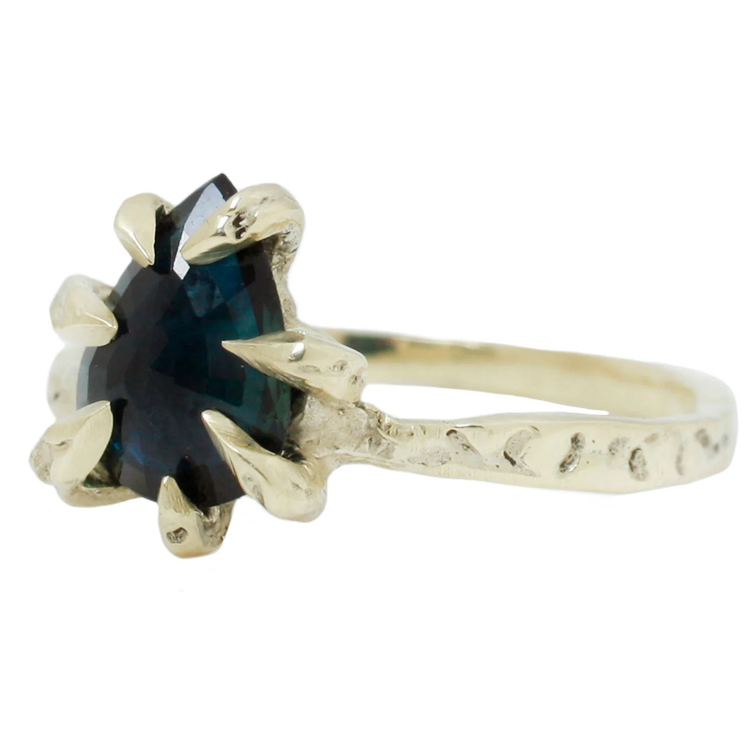 Sapphire Stingray Claw Ring - Image 3