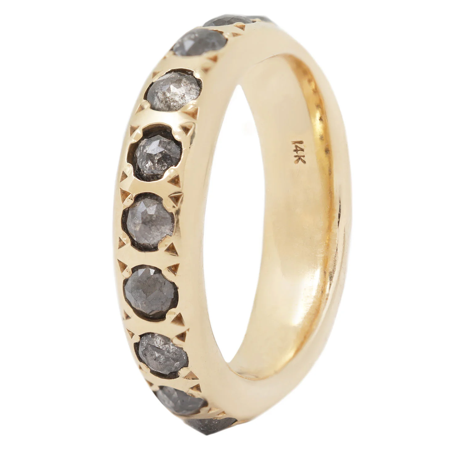 Gray Diamond Eternity Band - Image 3