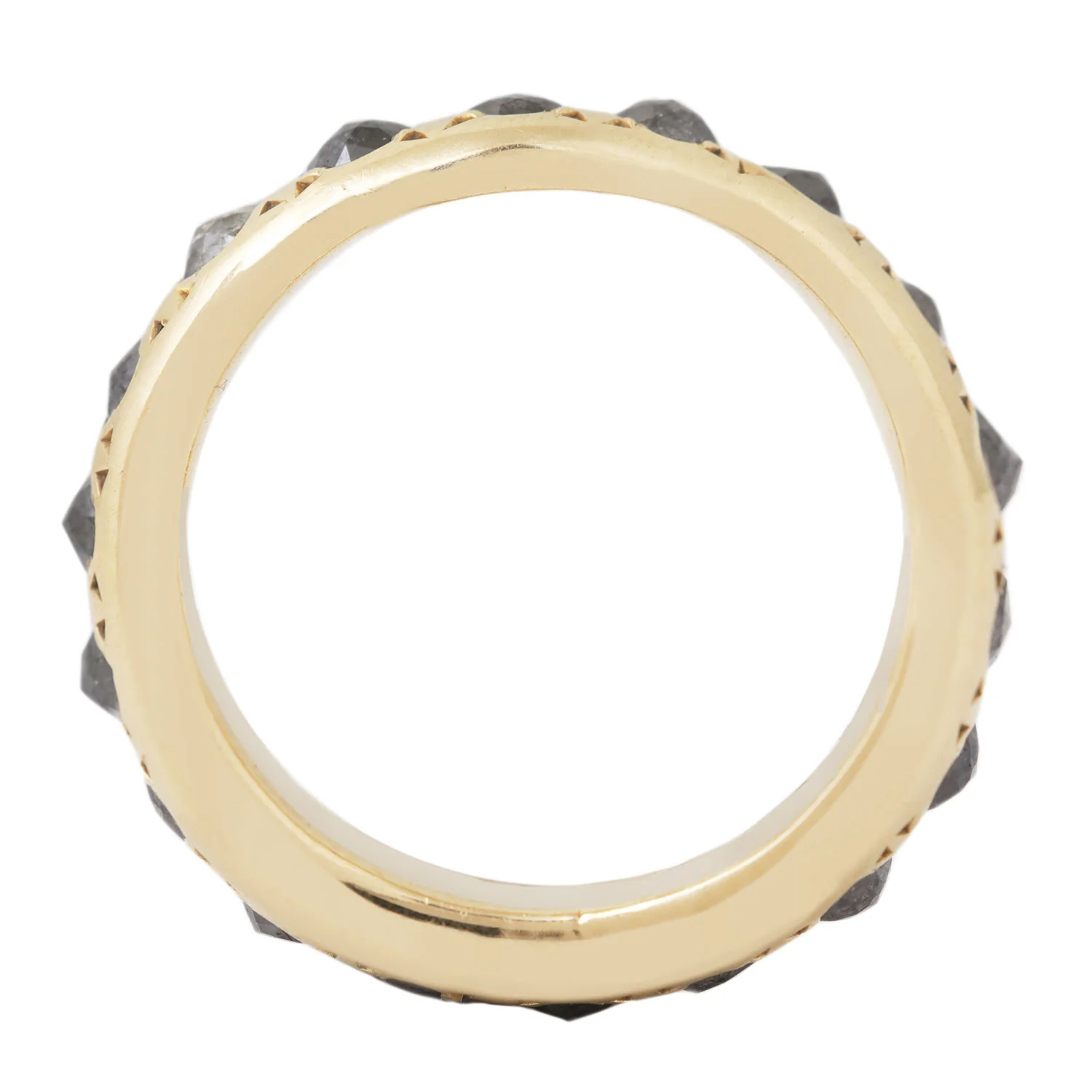 Gray Diamond Eternity Band - Image 4