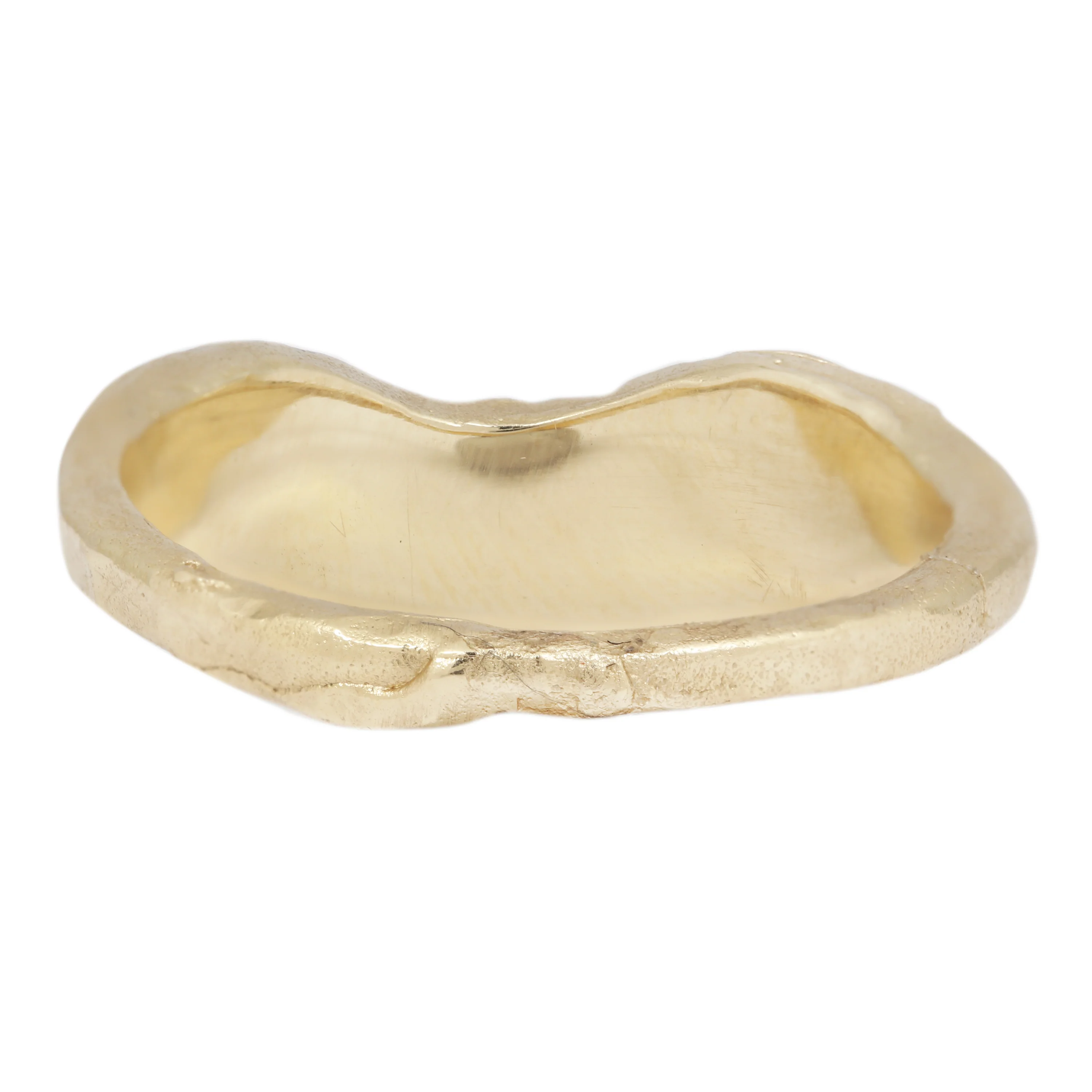 LX Lemon Diamond V Shape Scatter Ring - Image 4
