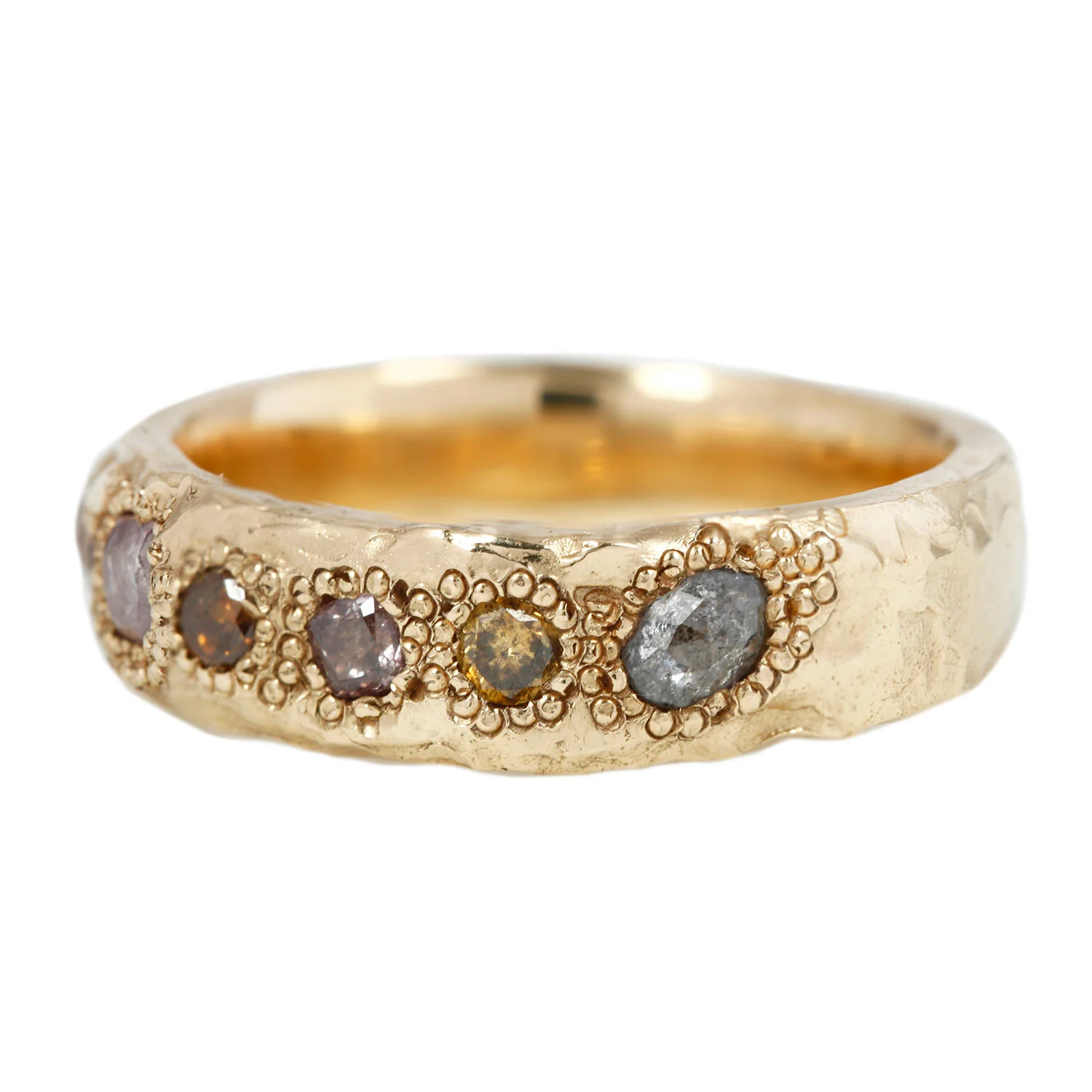 LX Mixed Shape Diamond Scatter Ring - Image 4