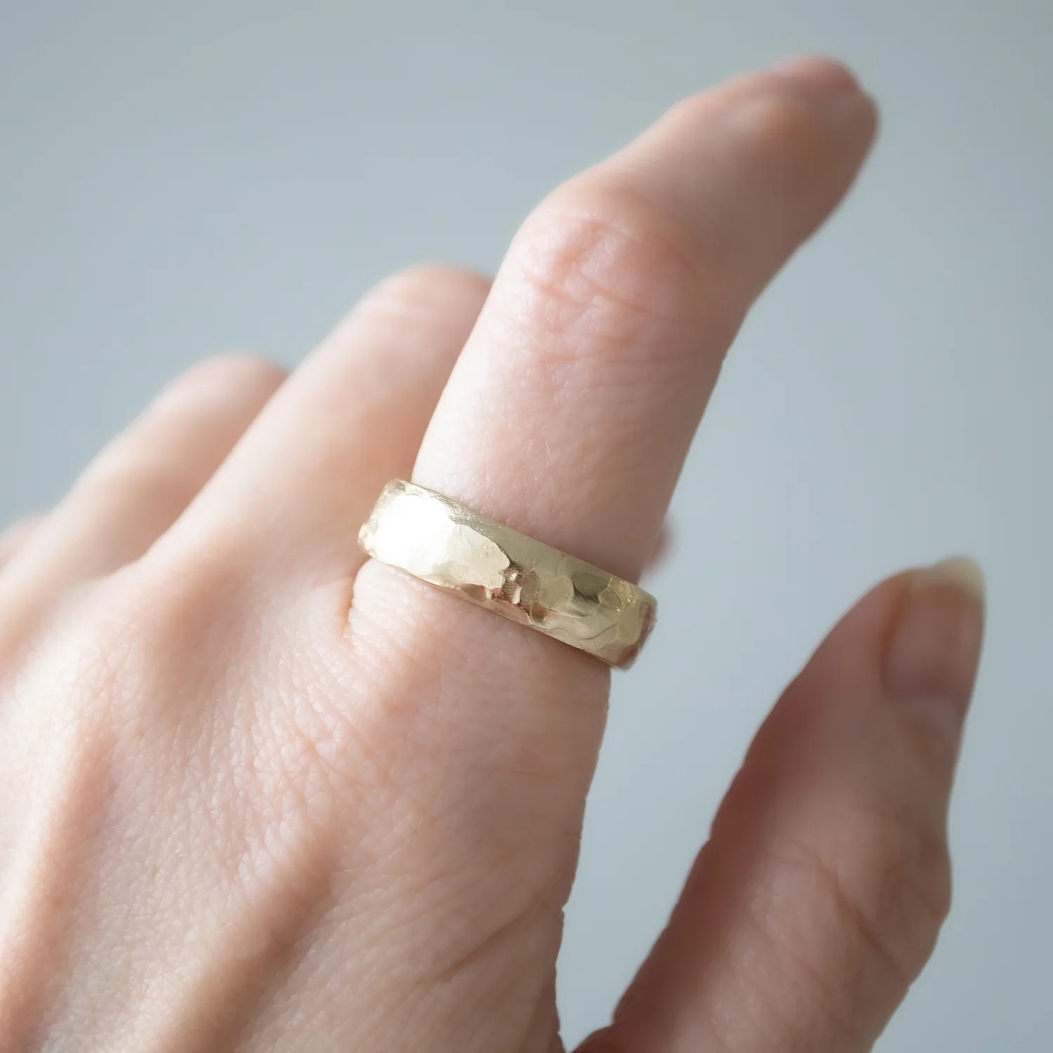 LXVI Molten Gold Band - Image 2