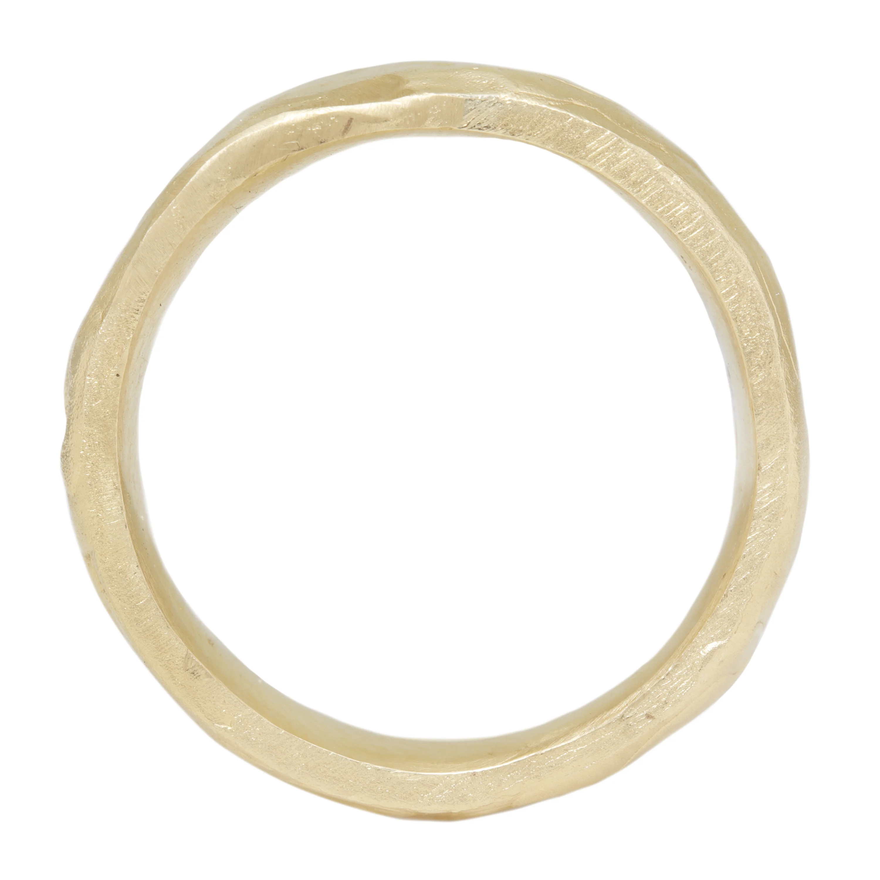 LXVI Molten Gold Band - Image 4