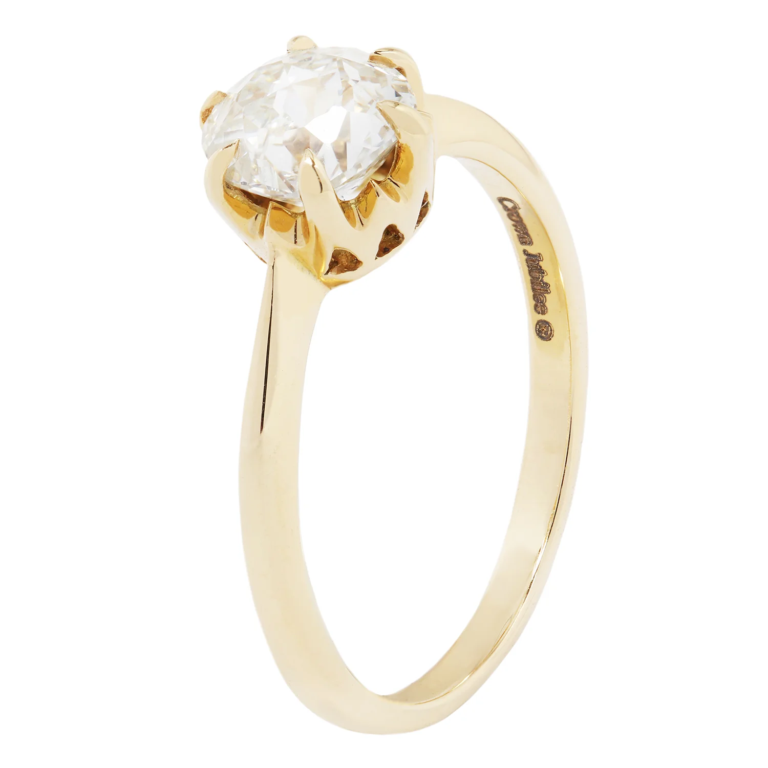 Majestic Crown Jubilee Diamond Solitaire - Image 5
