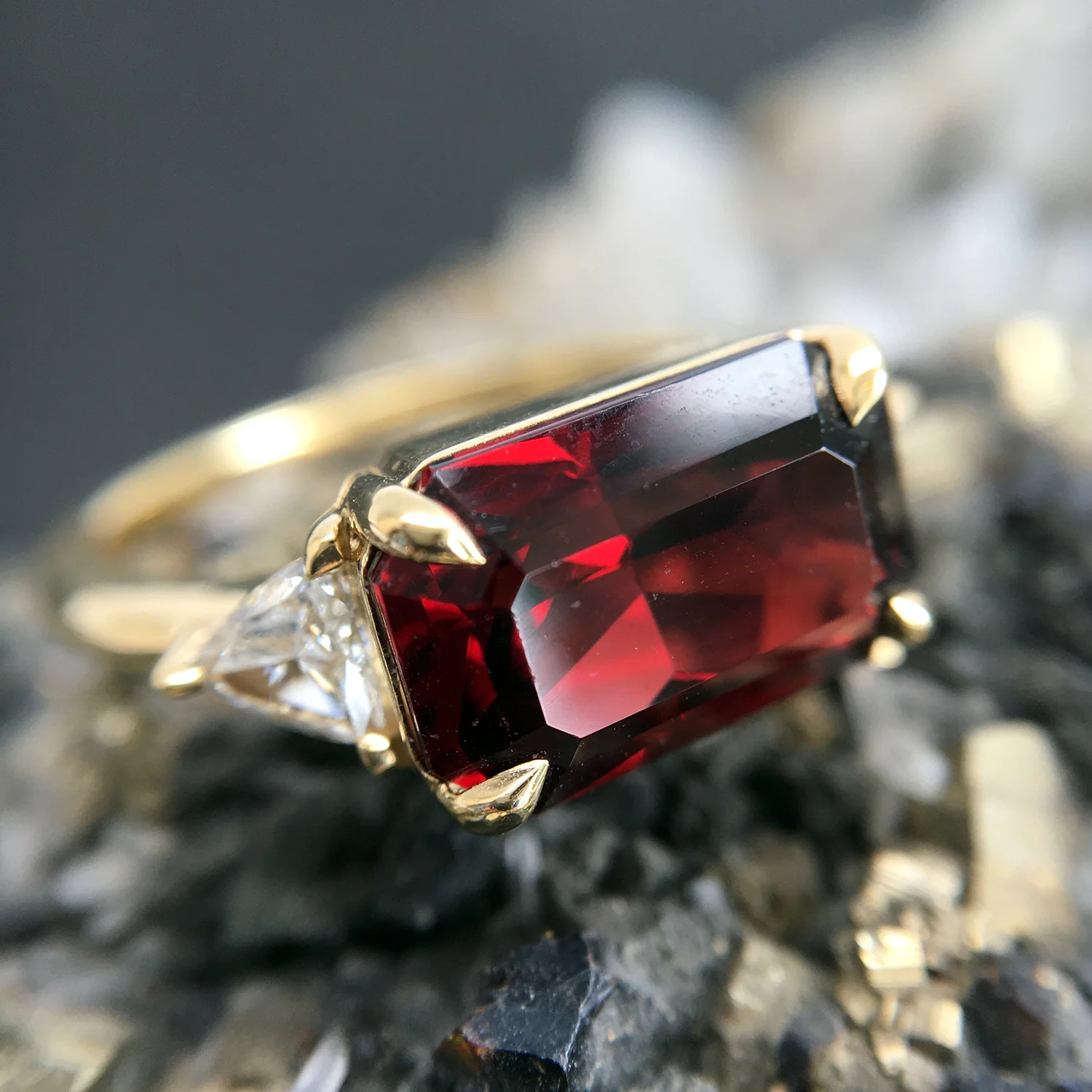 Majestic Garnet Ring - Image 8