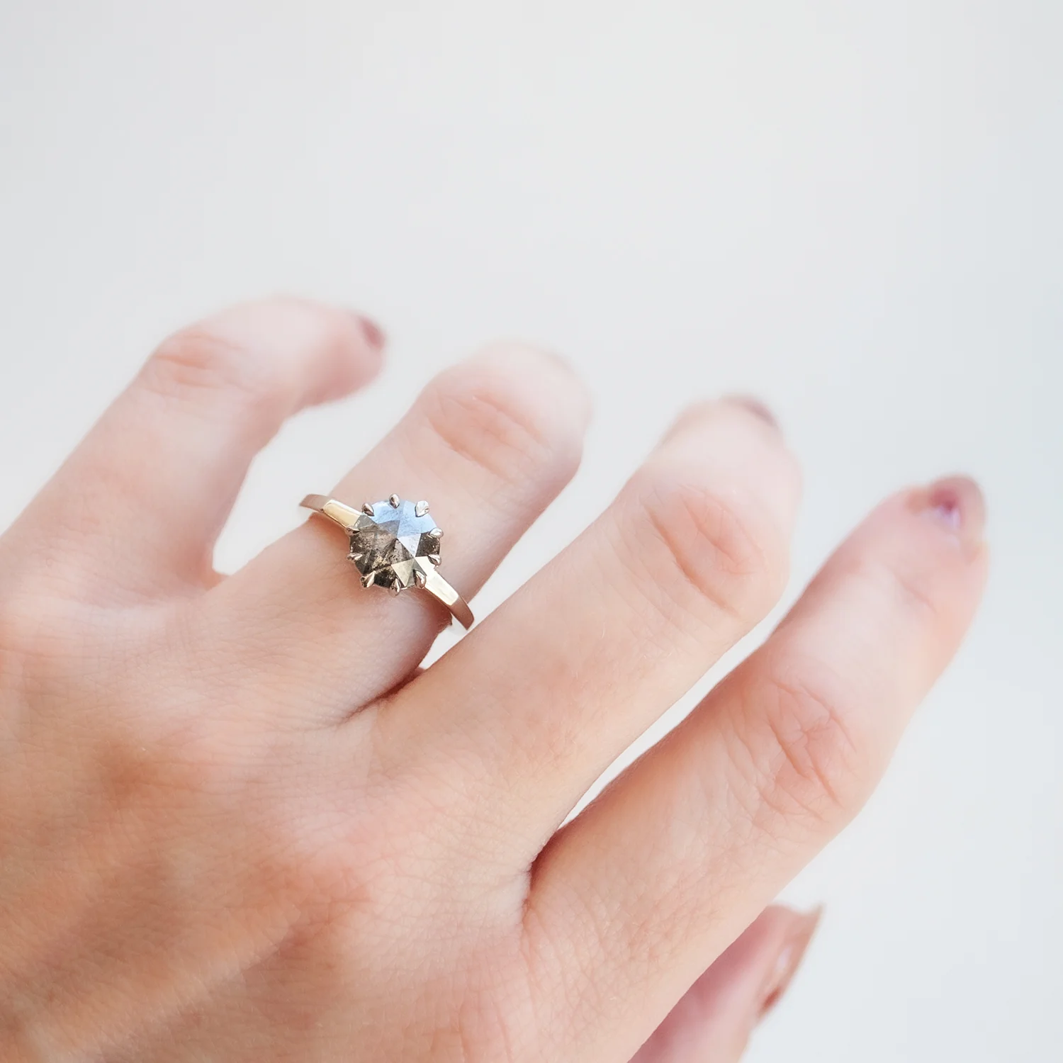 Midnight Sparkle Diamond Ring - Image 2