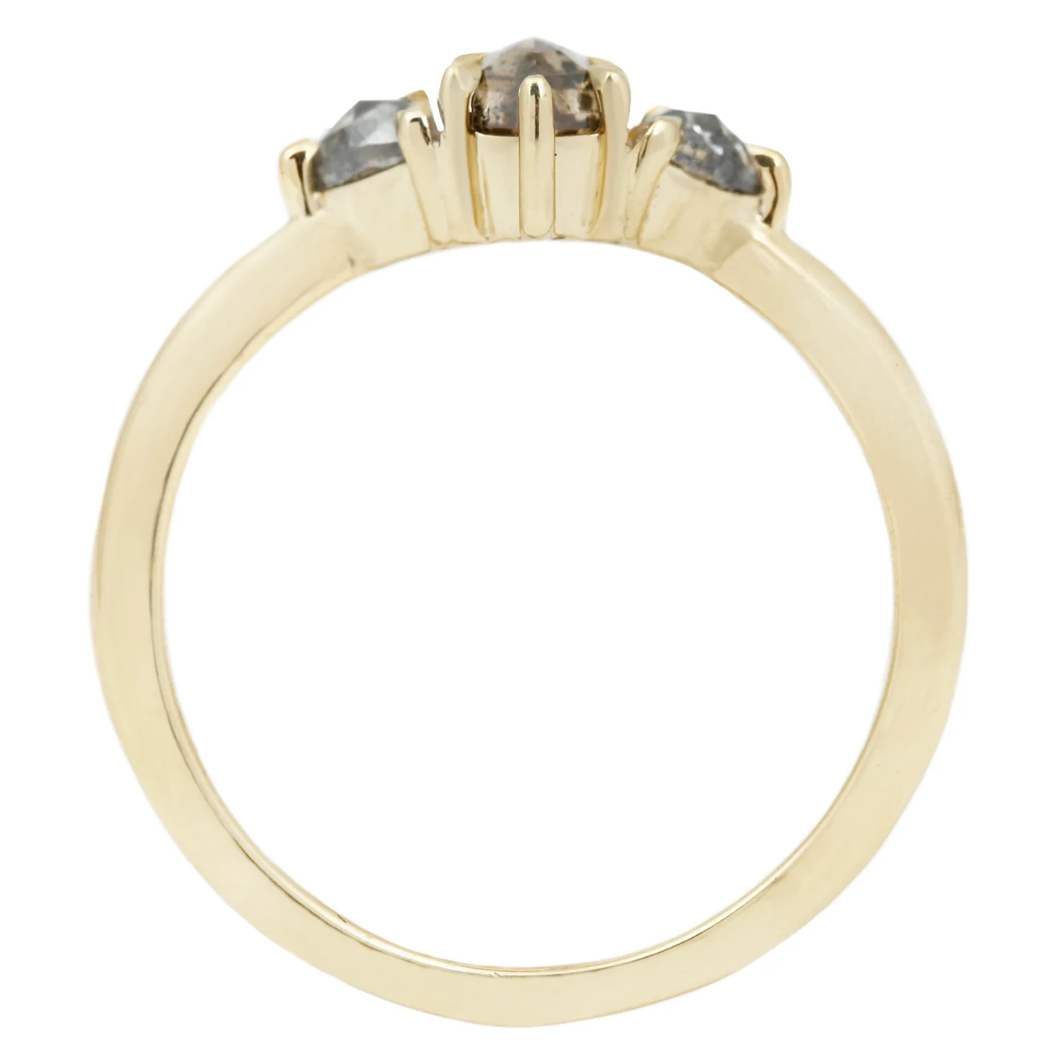Misty Coast Three Stone Ring - Image 4