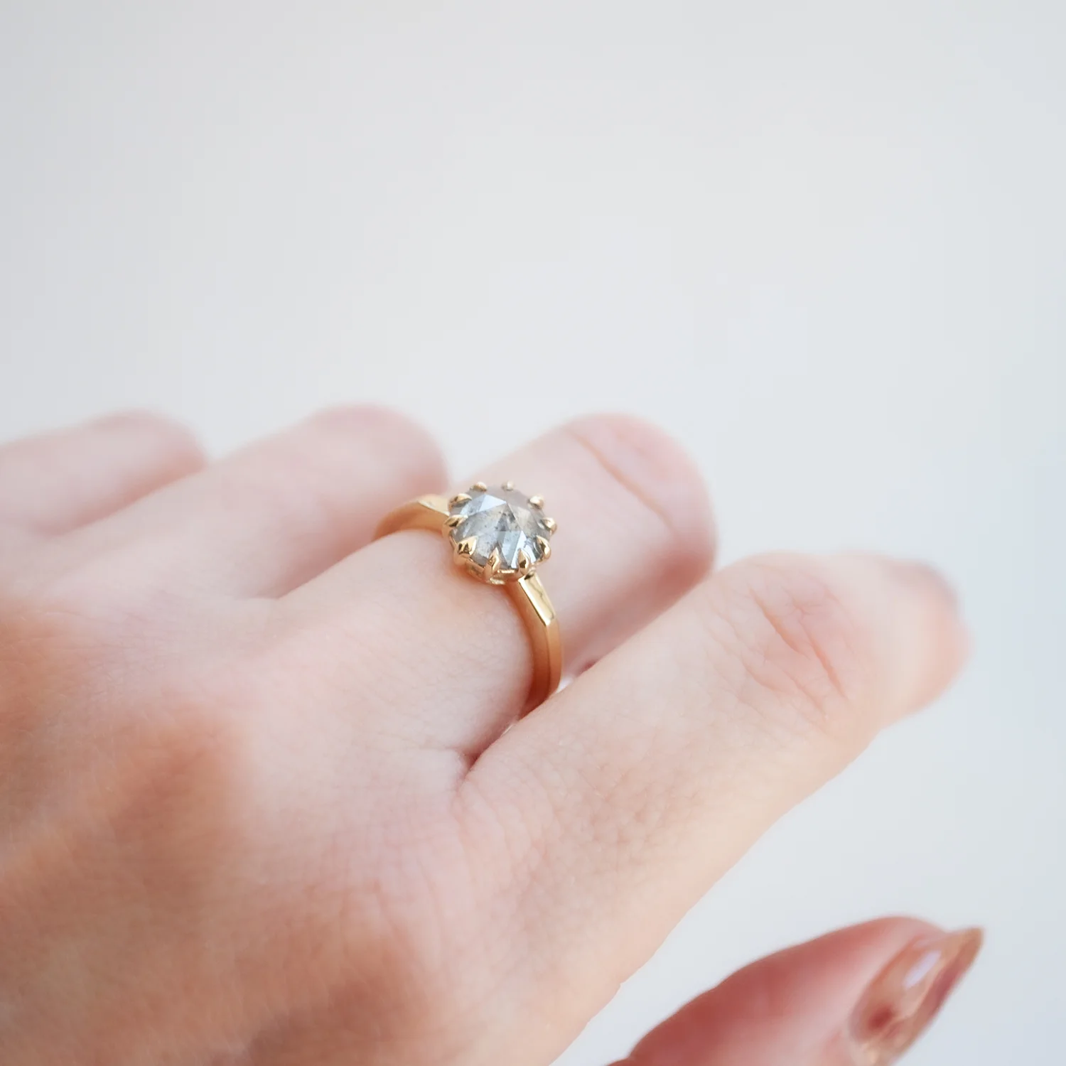 Misty Glow Diamond Ring - Image 2
