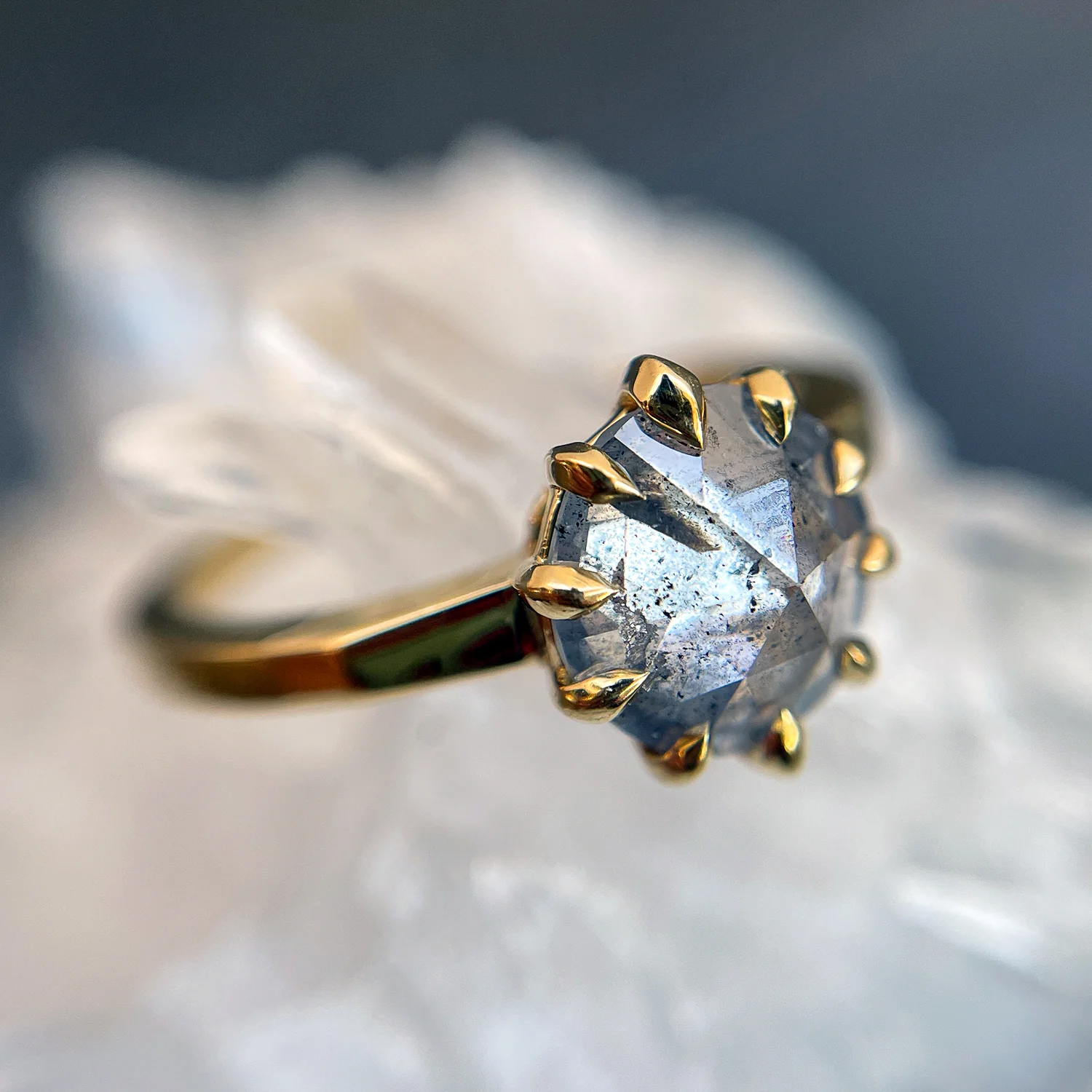 Misty Glow Diamond Ring - Image 6